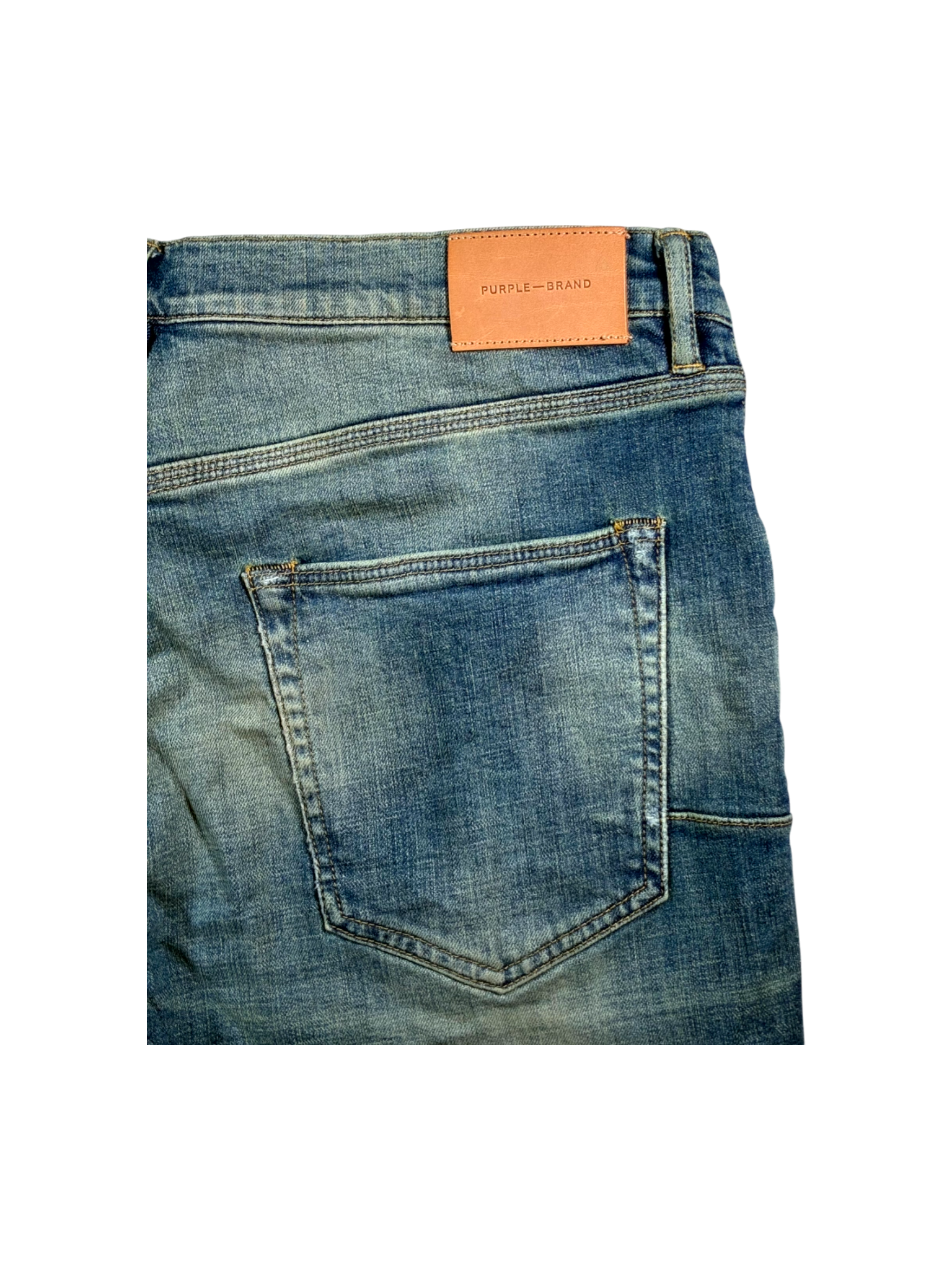Purple Brand Vintage Yellow Jeans