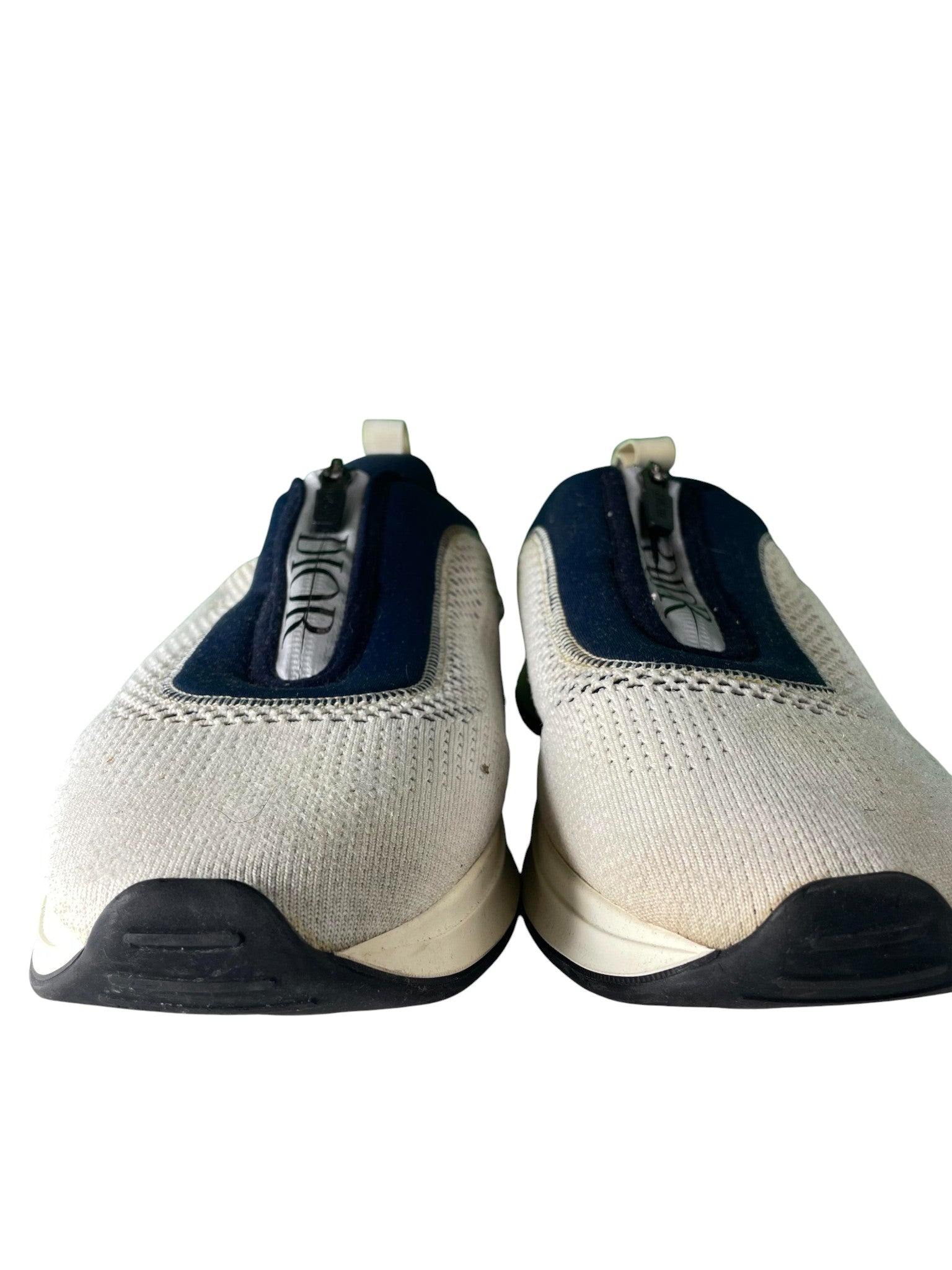 Off White 'Out Of Office' Grey, White & Clear Sneakers