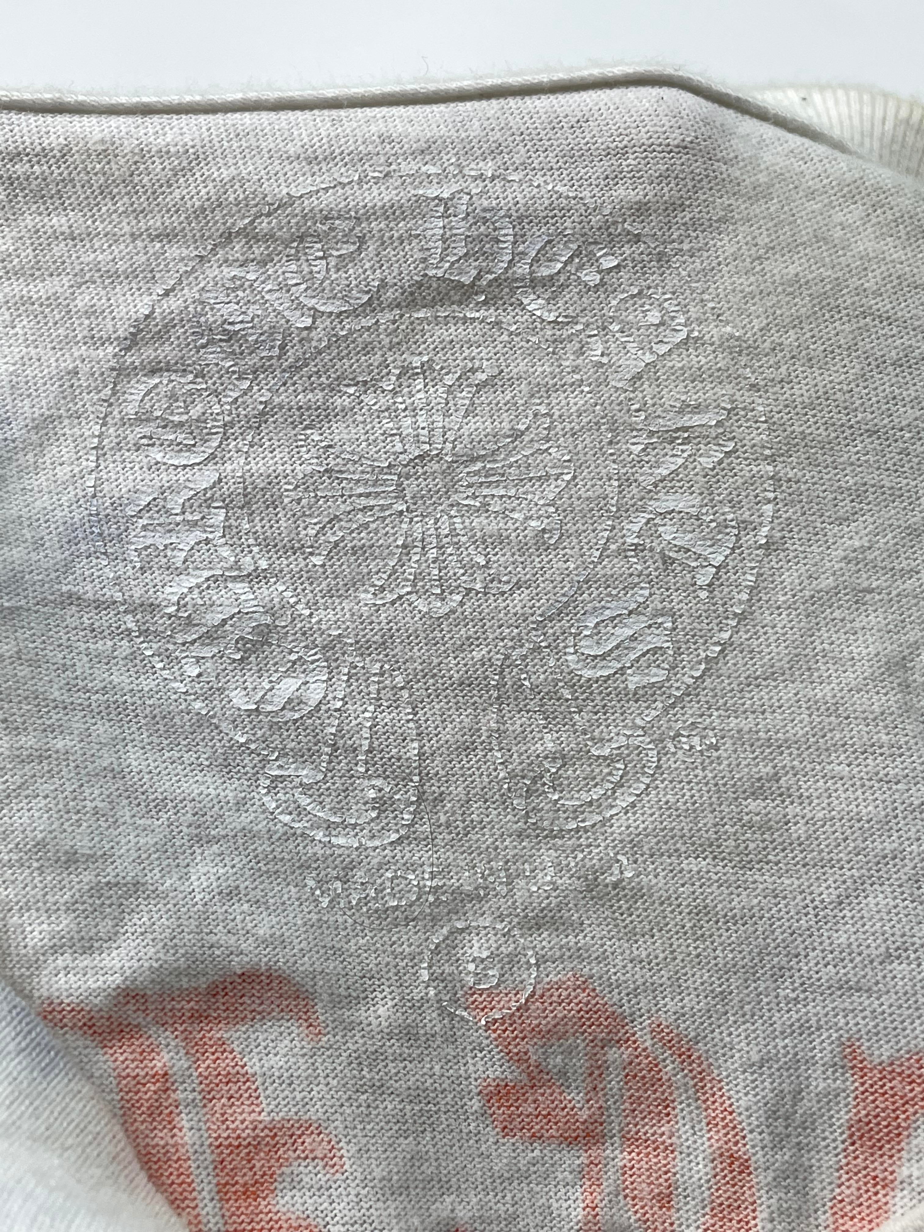 Chrome Hearts White Orange King Taco T-Shirt