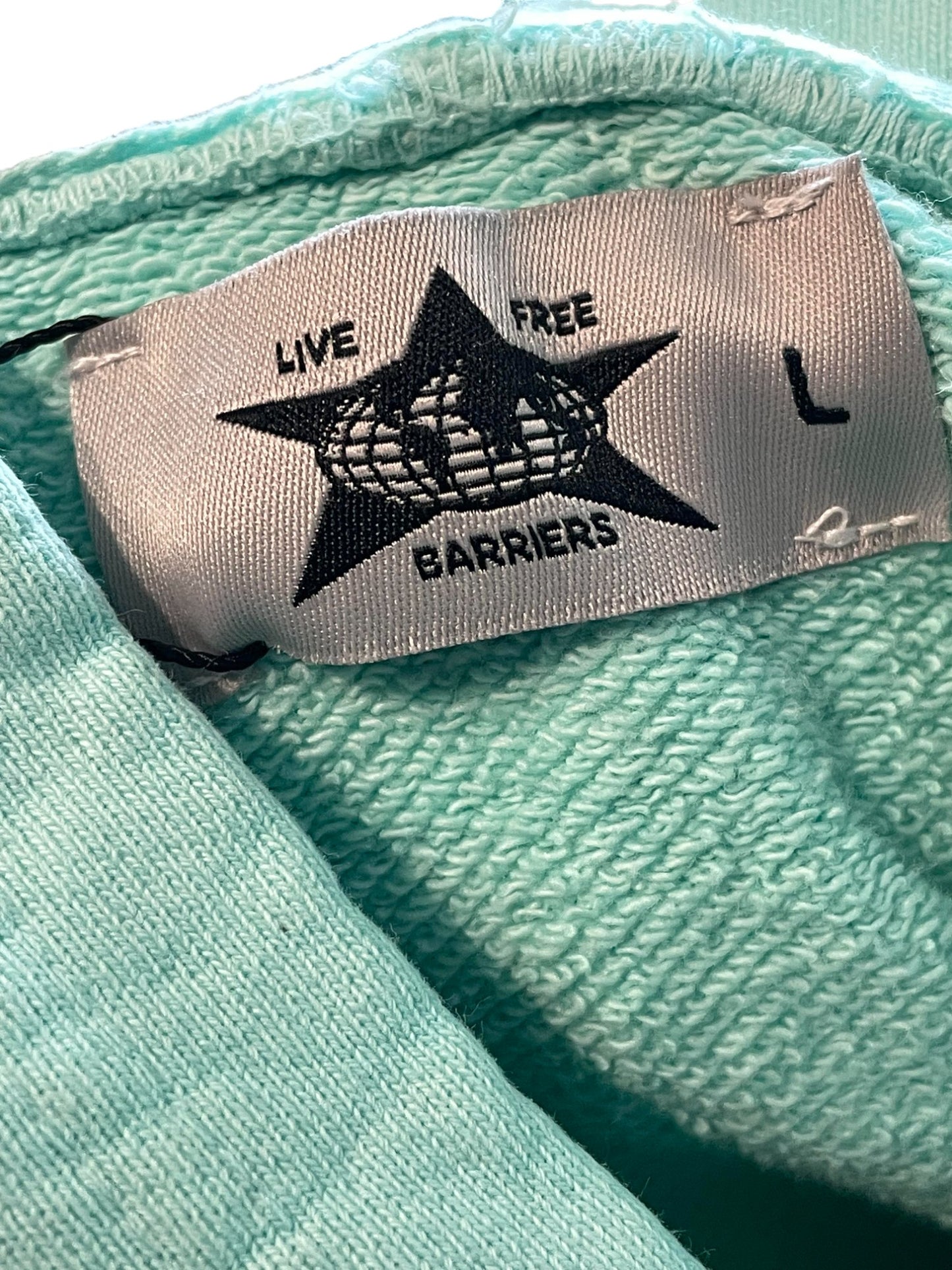 Barriers Maya Angellow Hoodie Teal