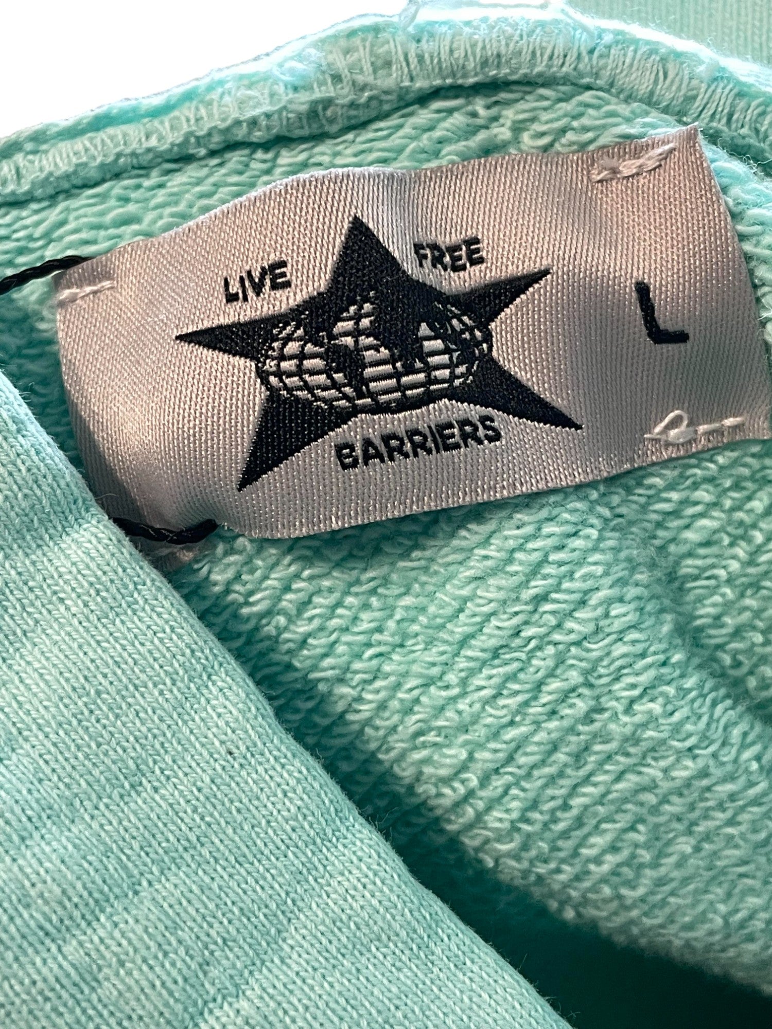 Barriers Maya Angellow Hoodie Teal