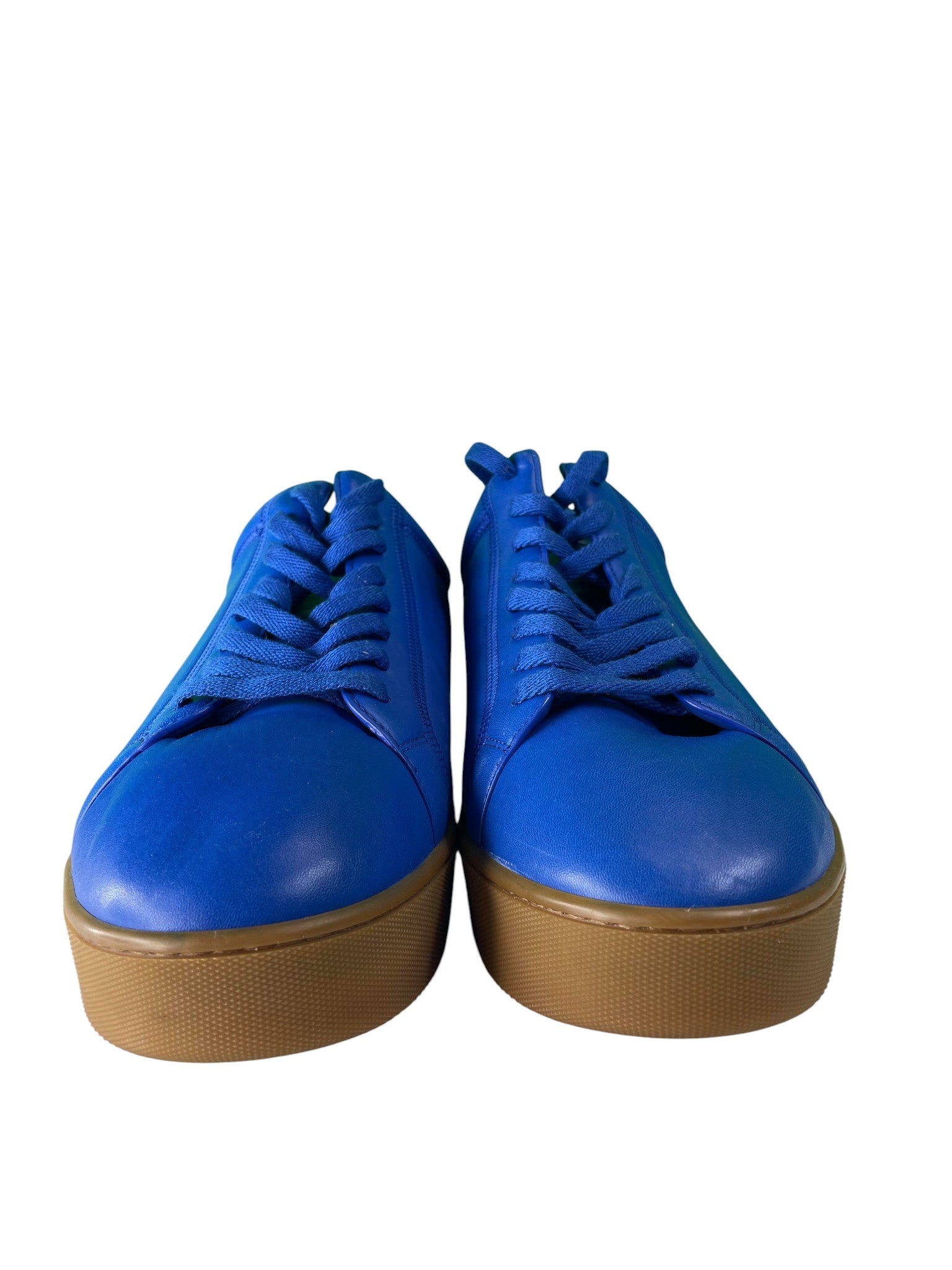 Bottega Veneta 'Quilt' Blue Sneakers