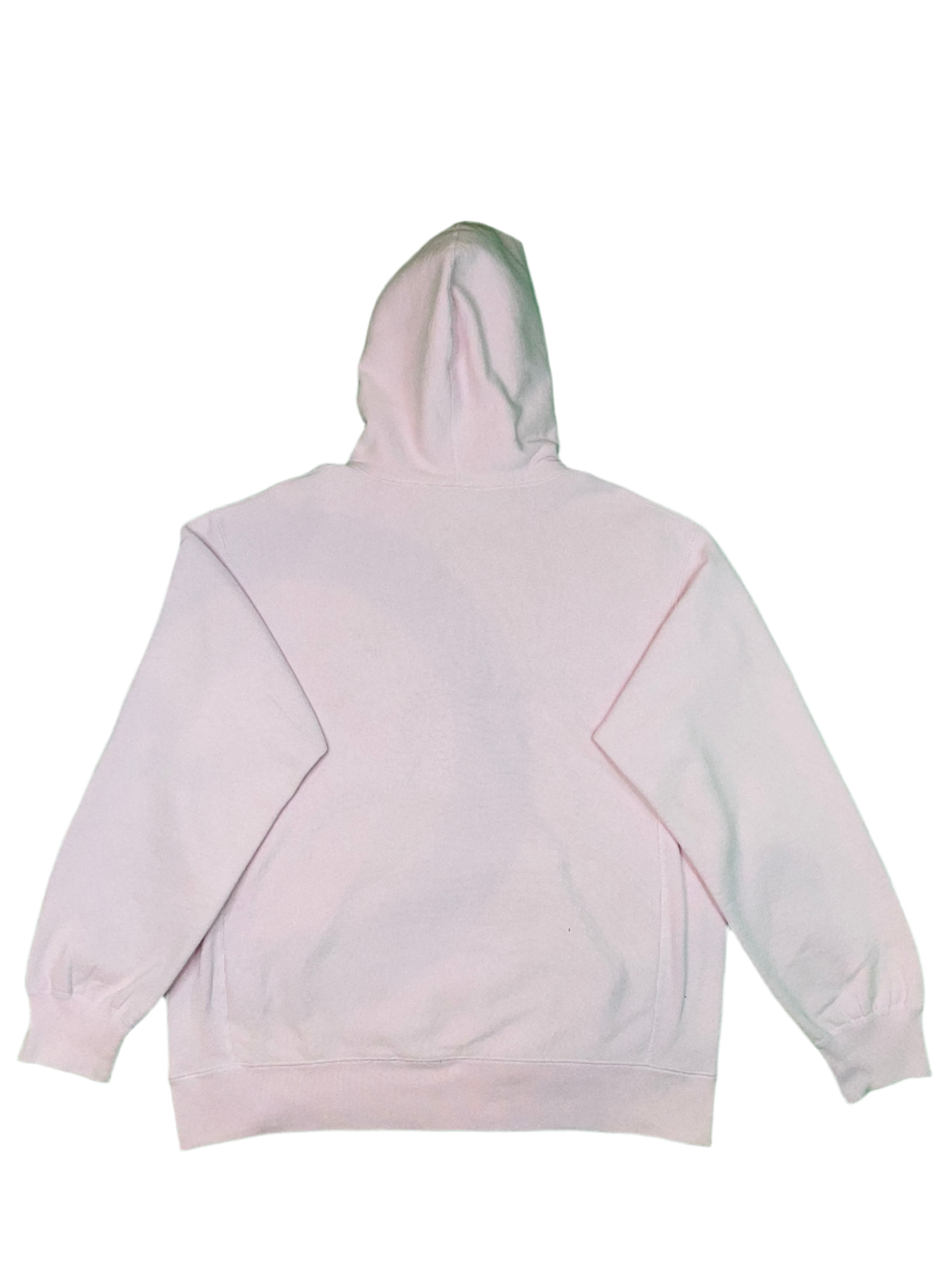 Supreme Studded Arc Logo Pink Pullover Hoodie