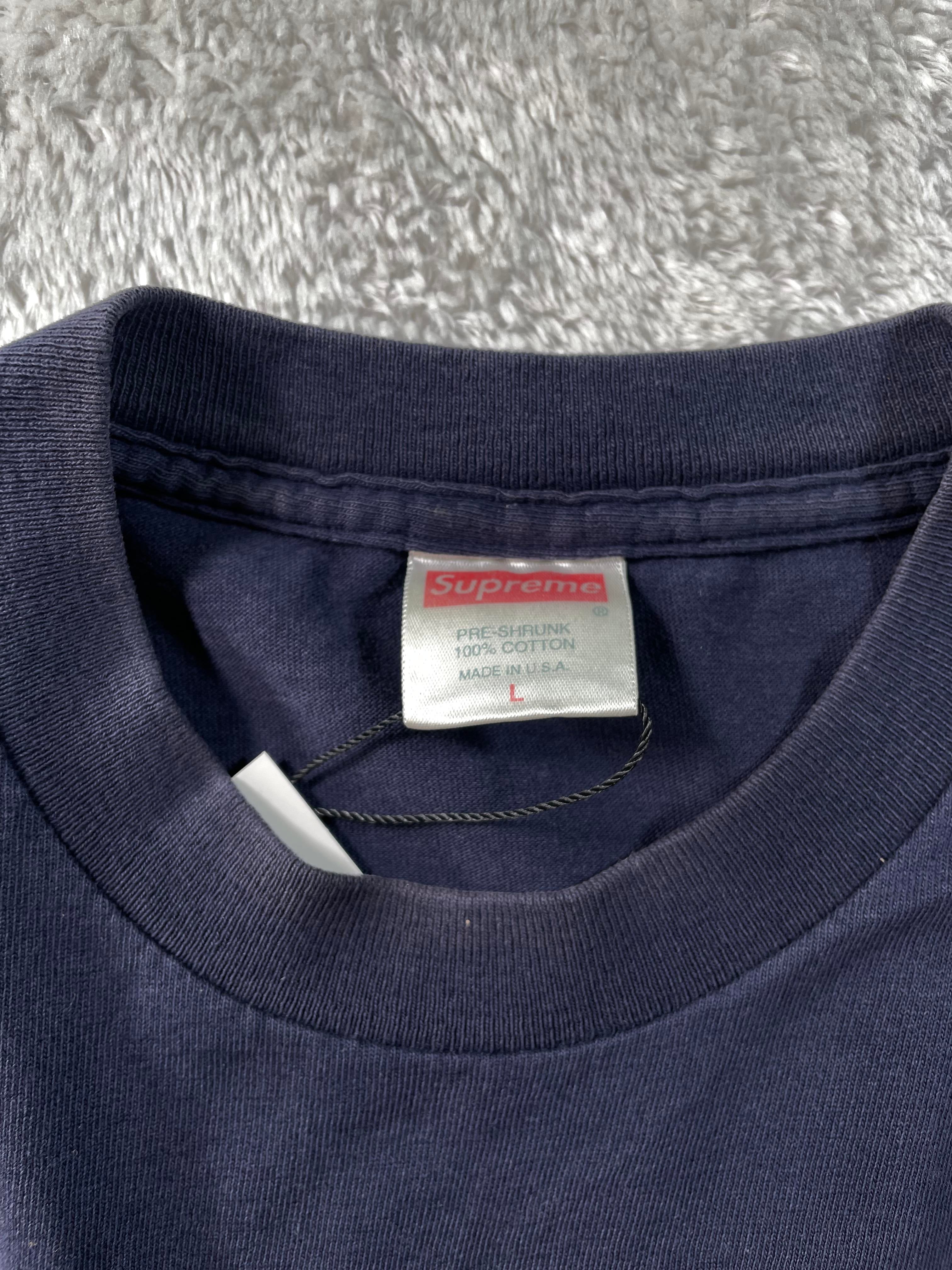 Supreme Saftey Film Vintage Navy Tee