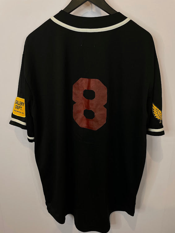 Gallery Dept Jersey Baseball Black Red New XXL