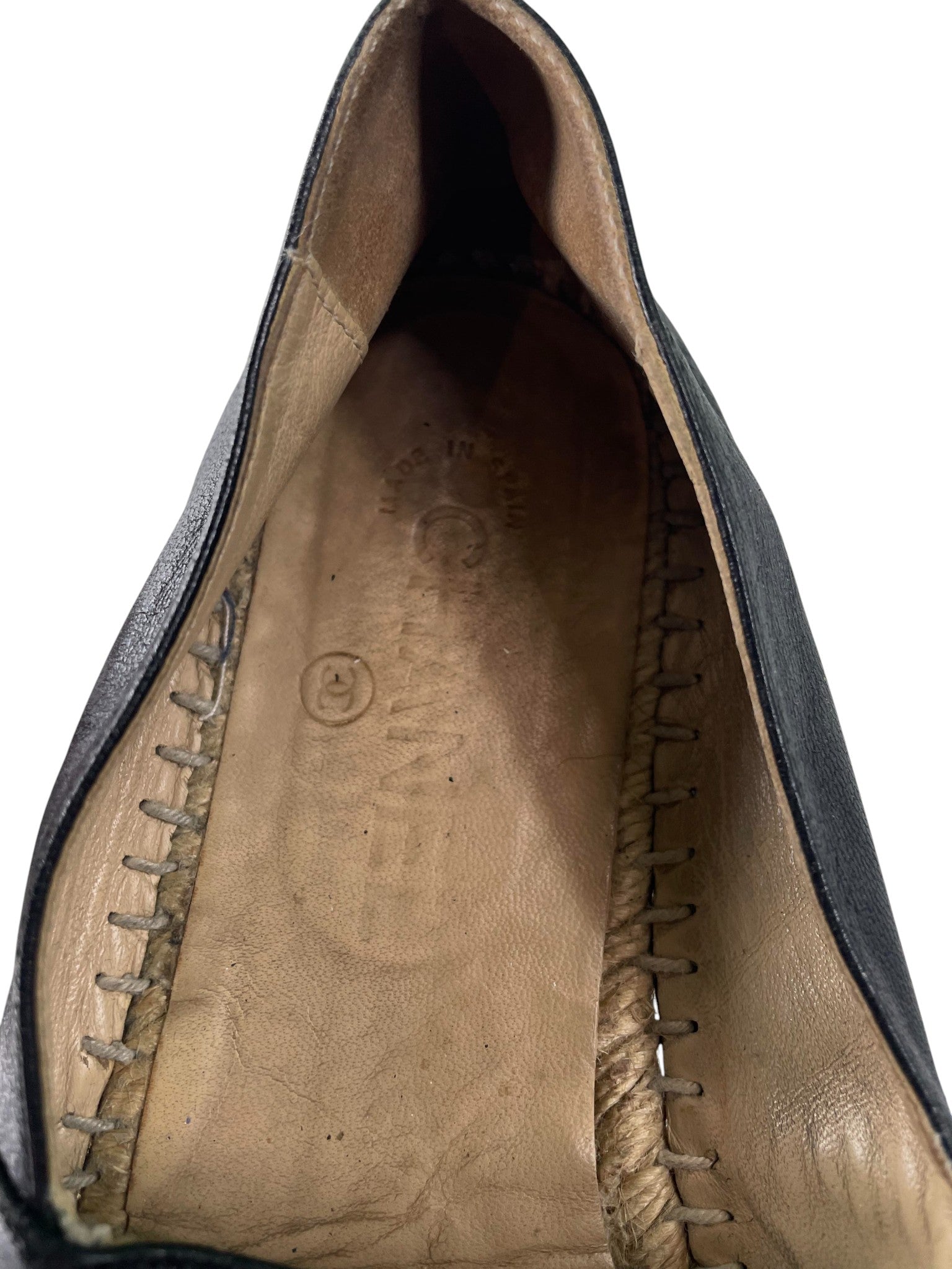 Chanel Espadrilles Black