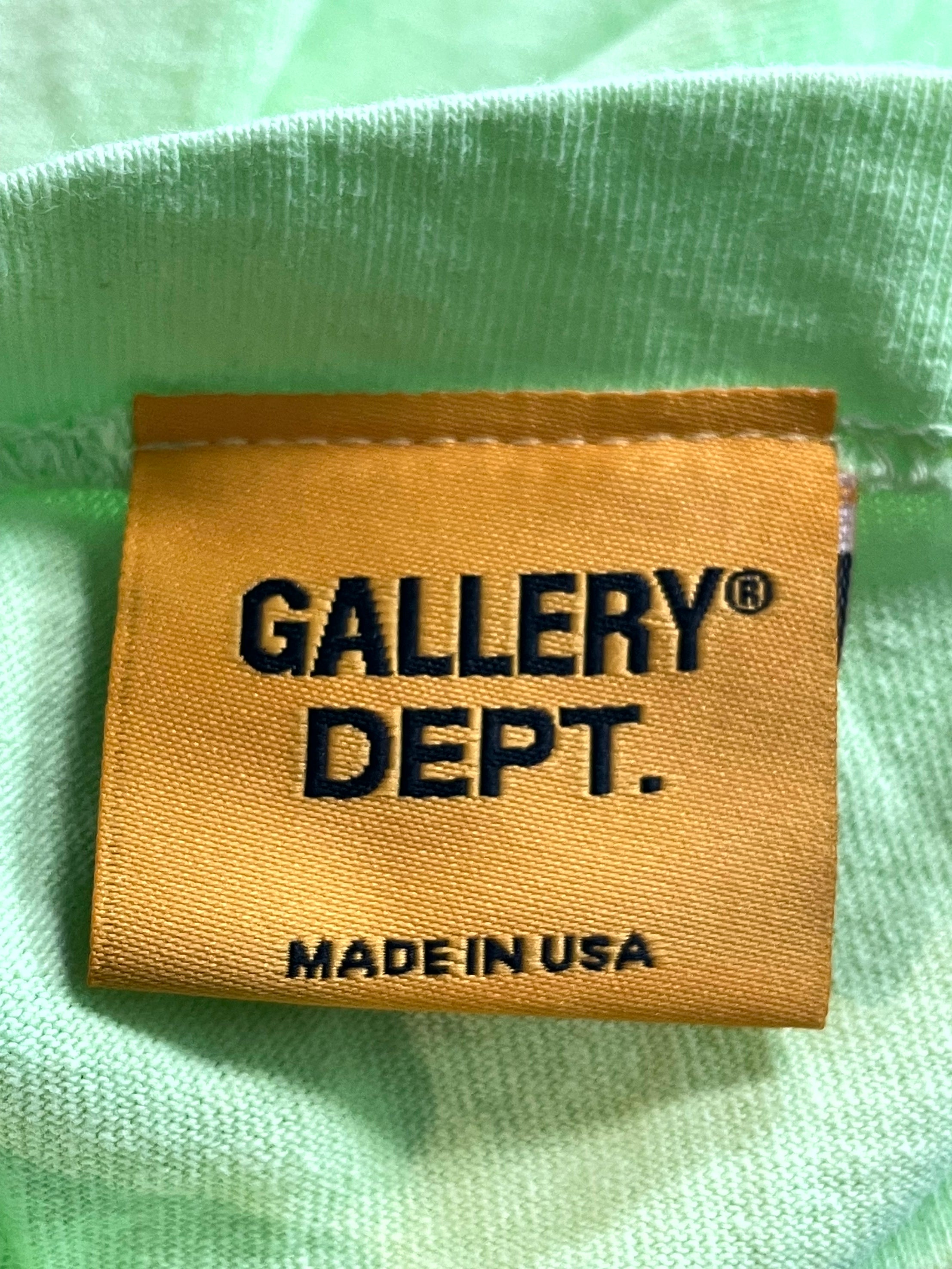 Gallery Dept Souvenir Lime Green Tee