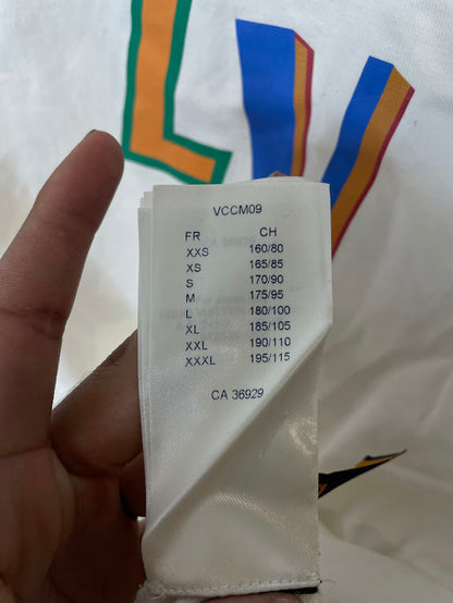 LV NBA Tee White Multi Used XL