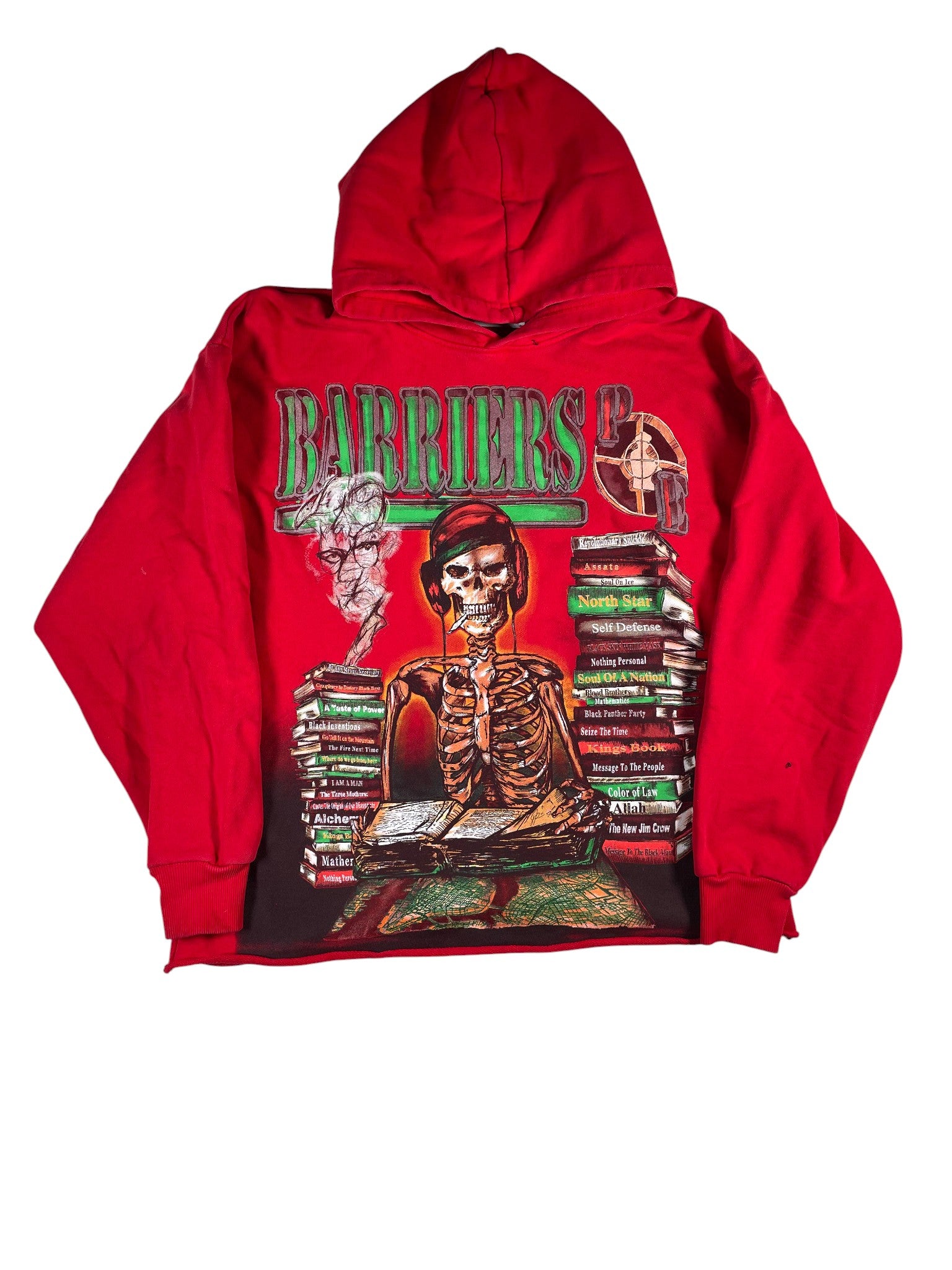 Barriers Learner Red Hoodie