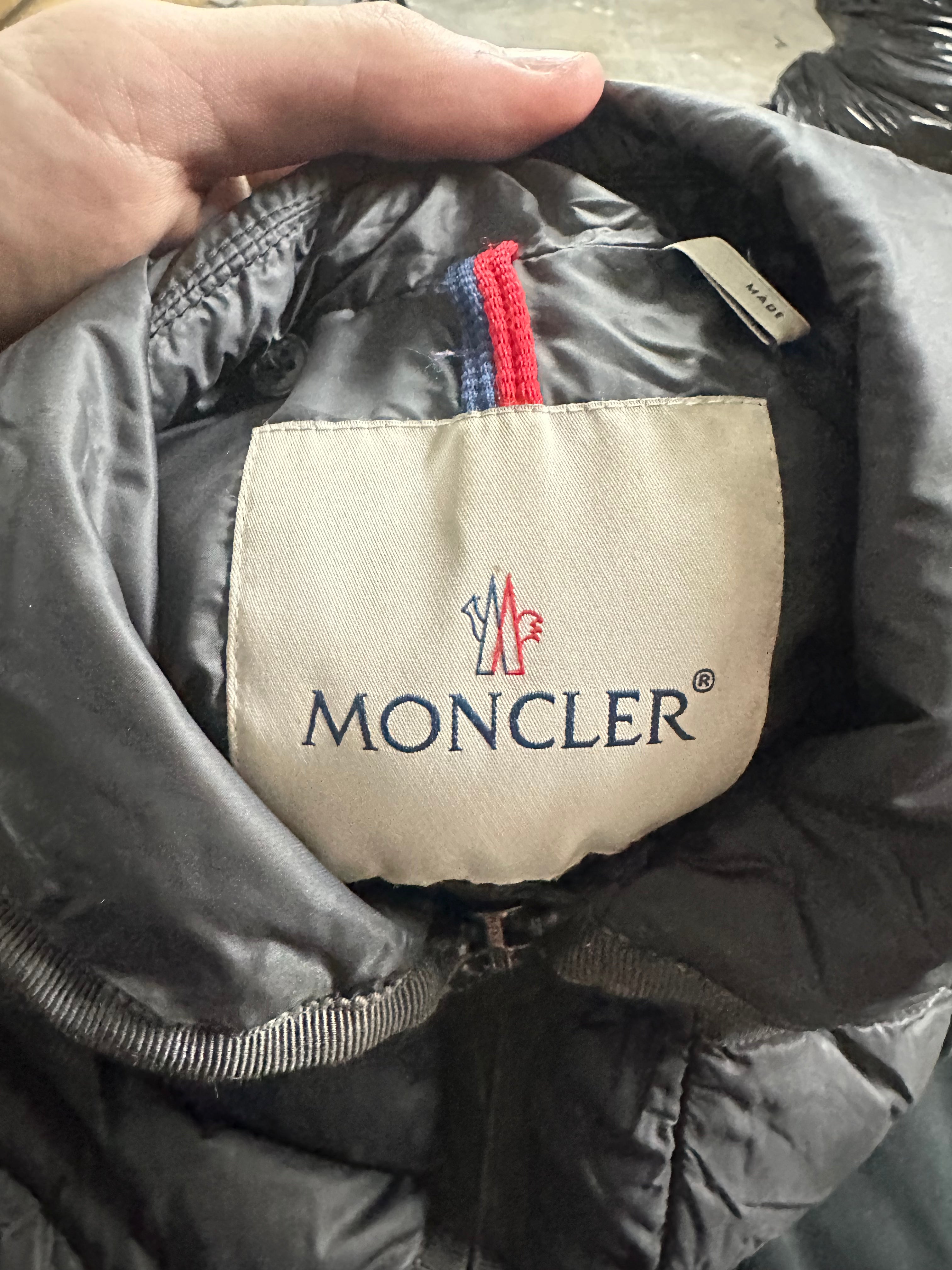 Moncler Jacket Baby Navy Used 4