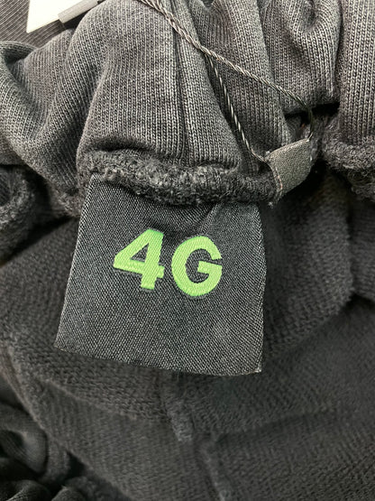 4G Go F*CK Yourself Embroidered Black & Green Sweats