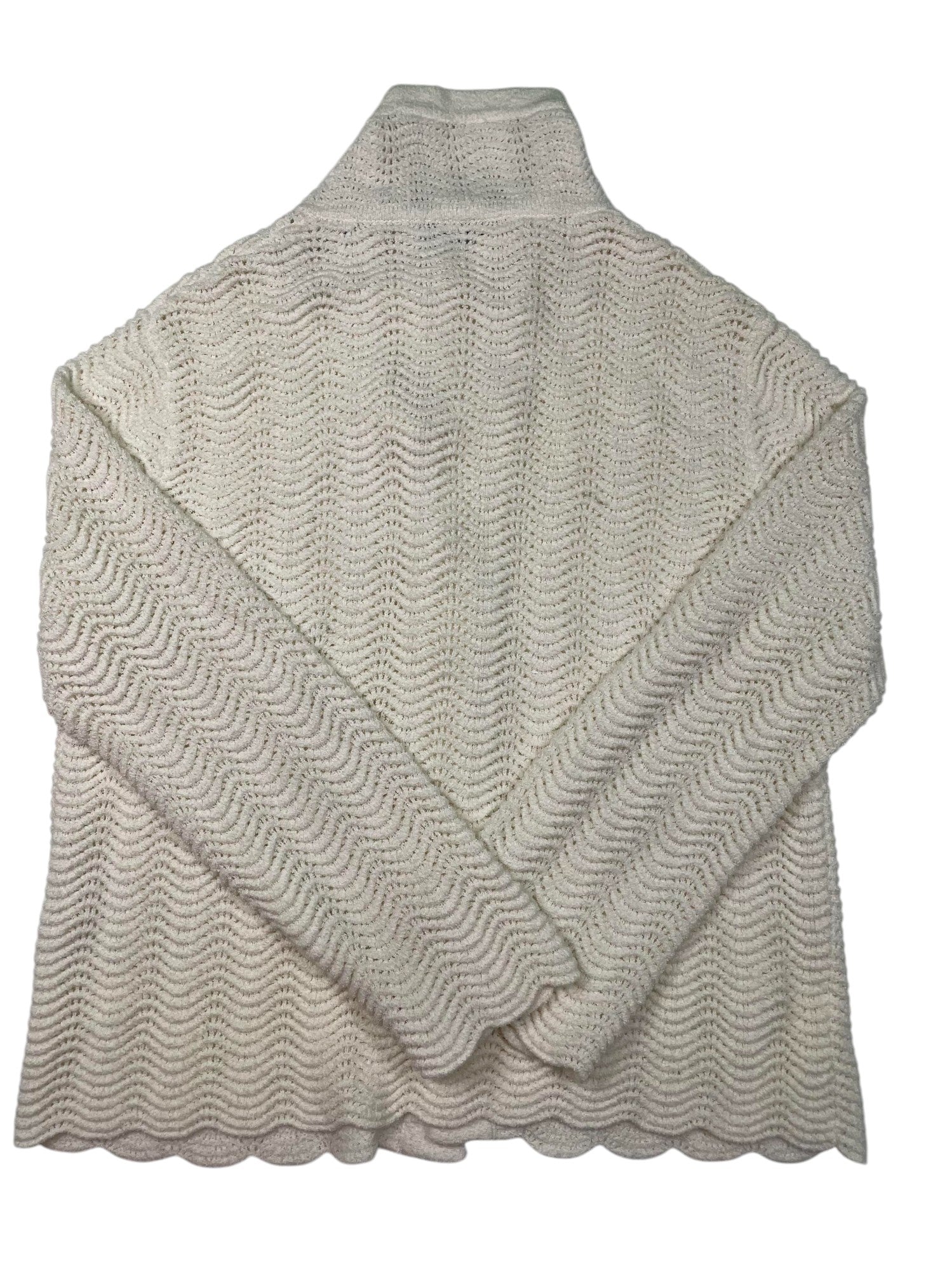 Casablanca Cream Knitted Button Up