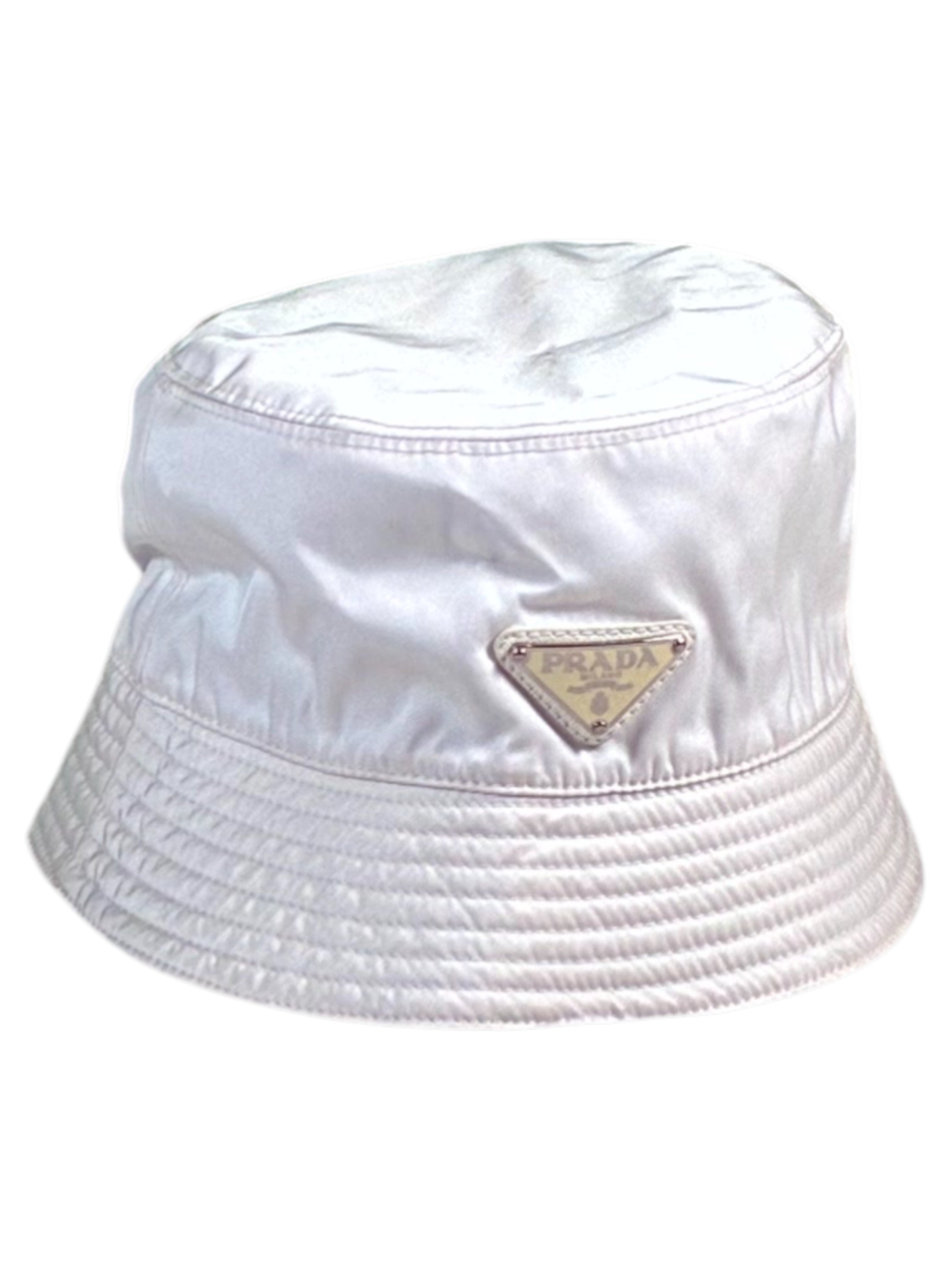 Prada White Bucket Hat