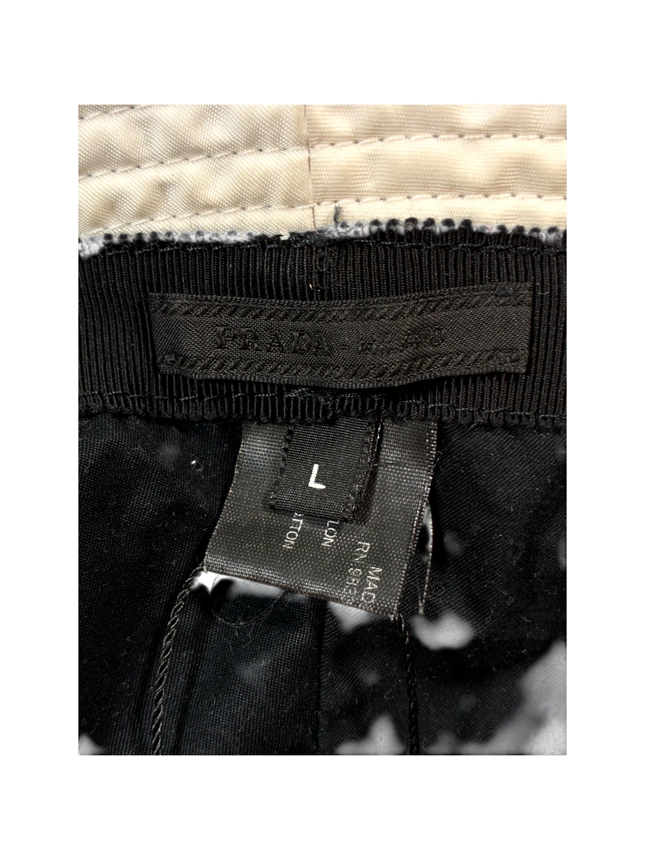 Prada White Bucket Hat