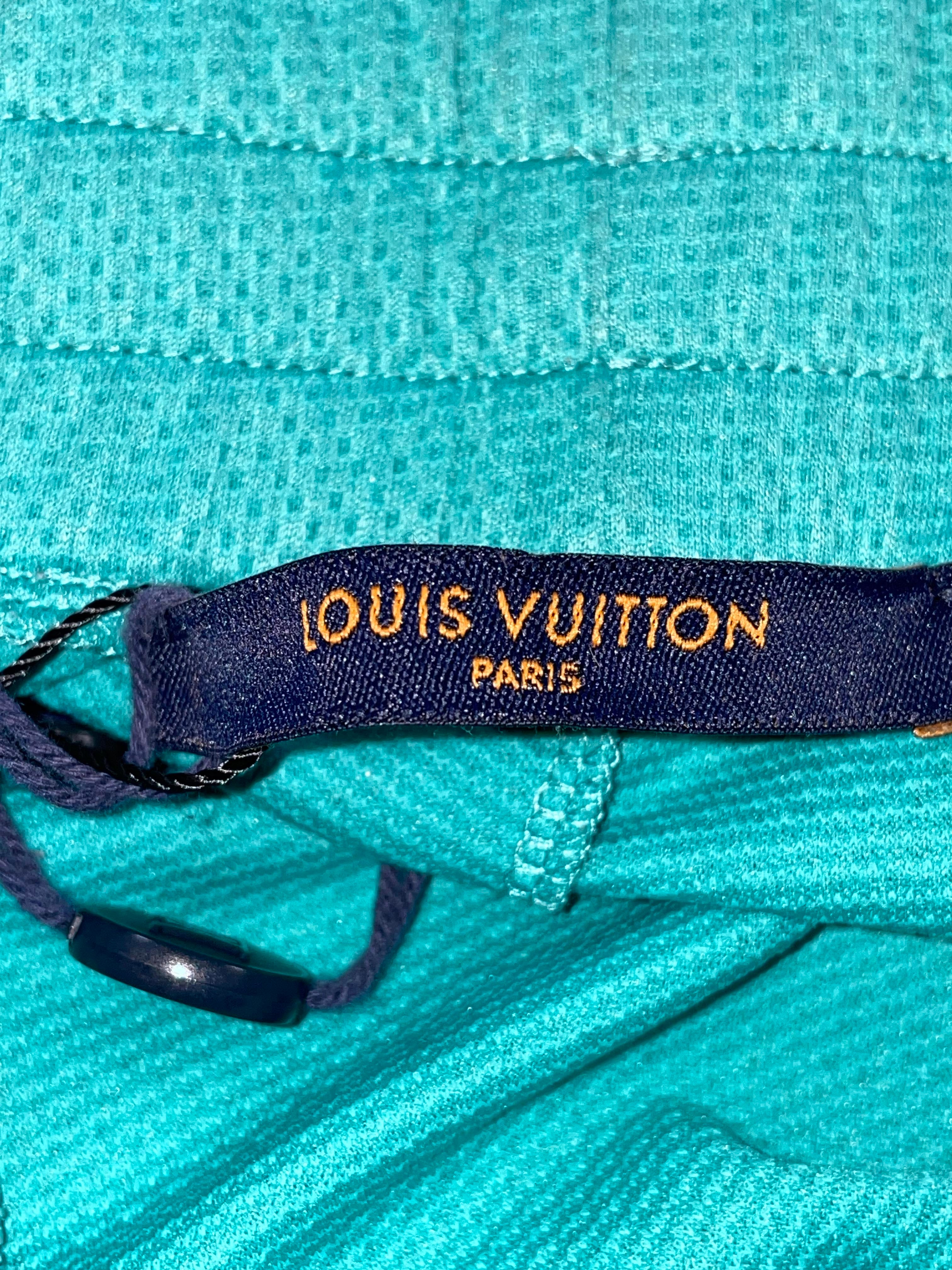Louis Vuitton Bolt 00 Teal & Orange Shorts
