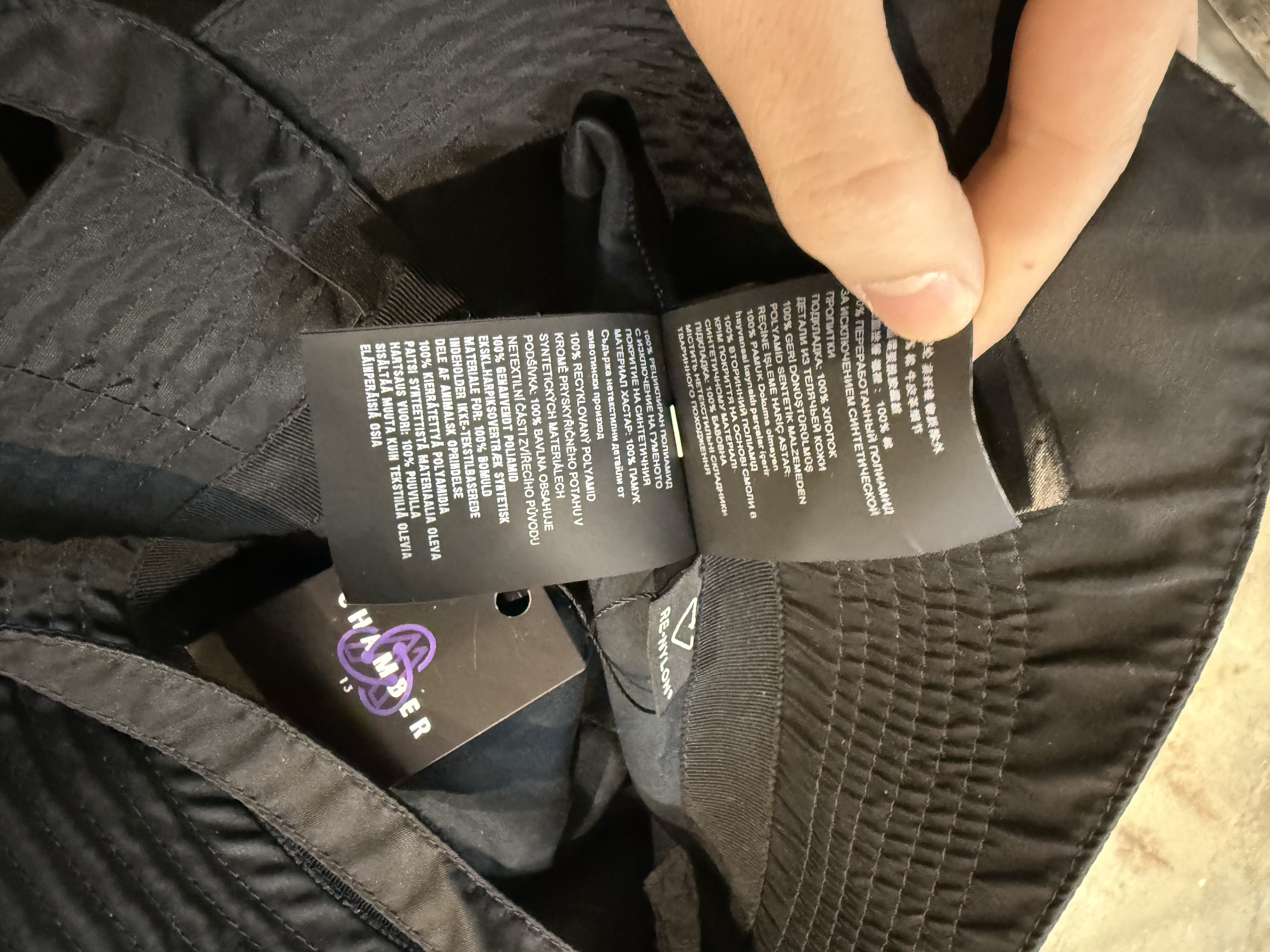 Prada Re-Nylon Bucket Hat Black Used XL