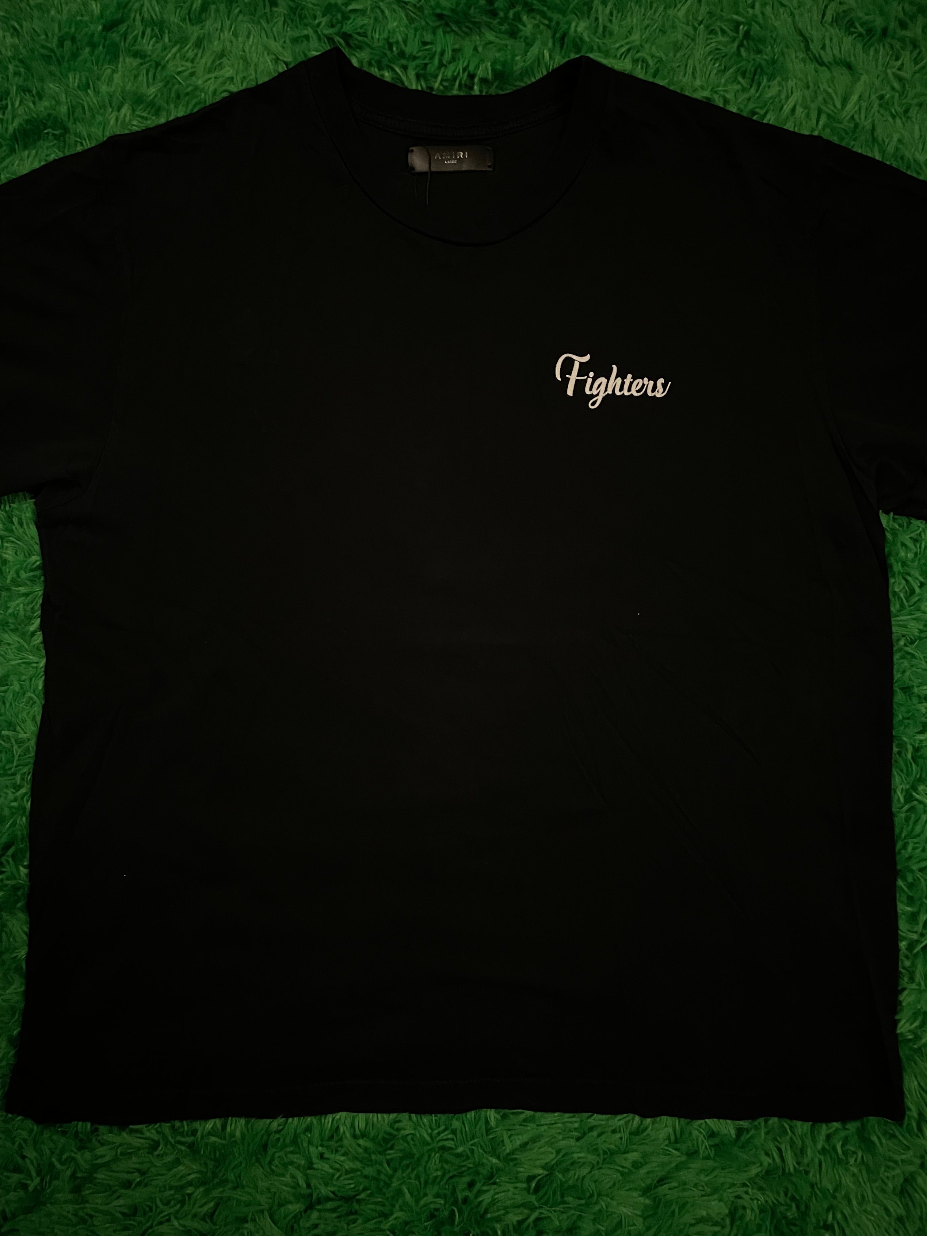 Amiri Black Red Lion Tee