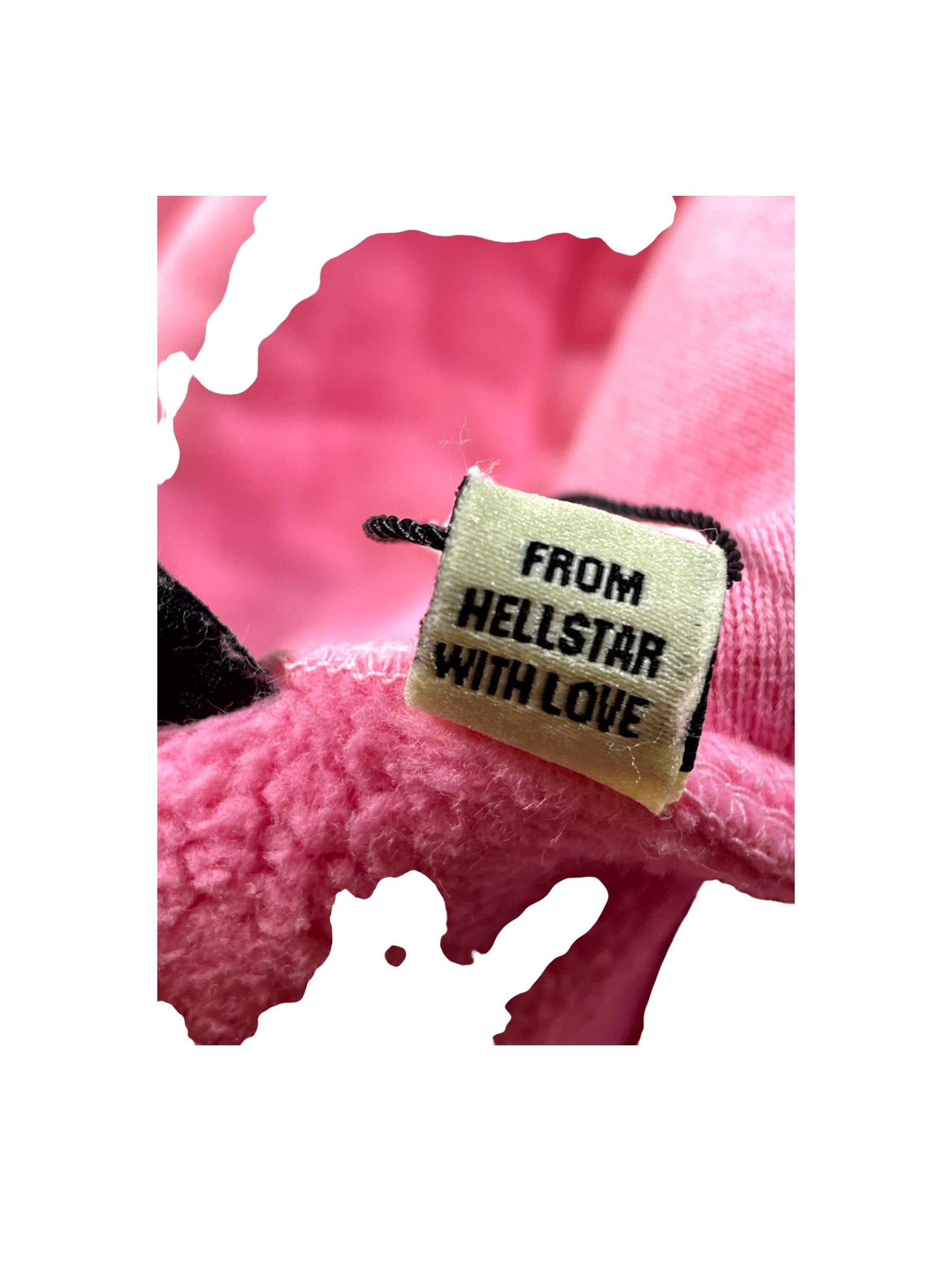 Hellstar Flames Zip Up Pink Hoodie