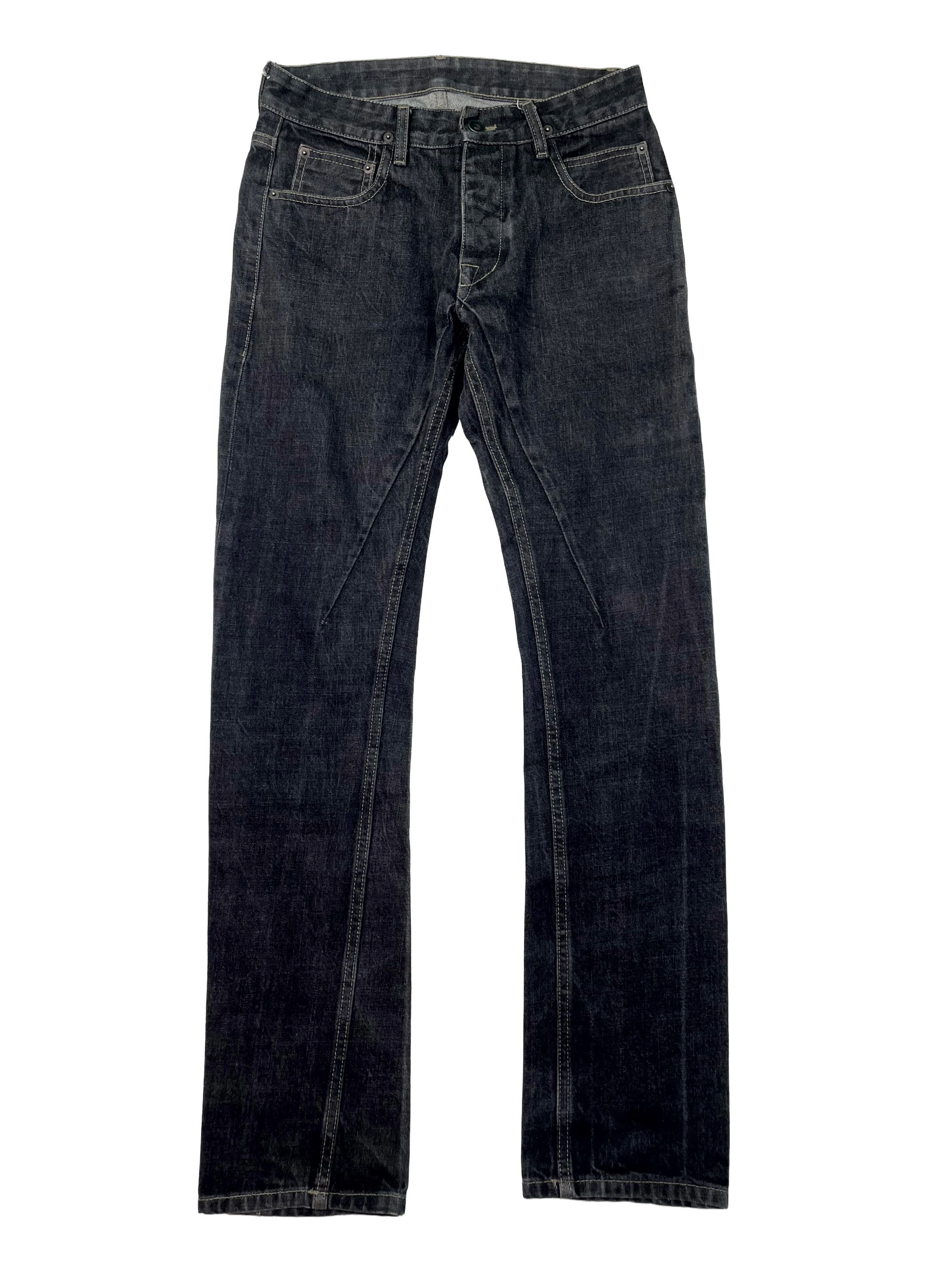 Rick Owens Dteroit Black Wash Jeans