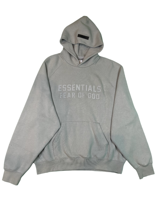 Essentials Logo Desert Taupe Pullover Hoodie