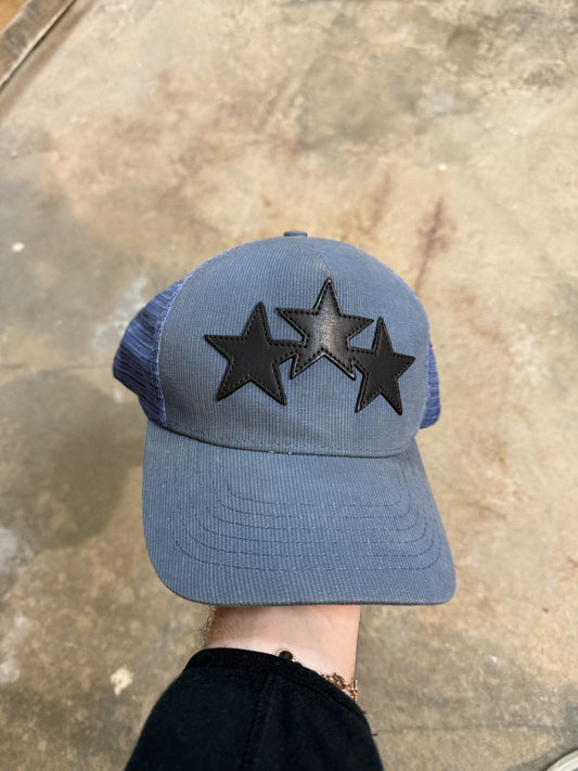 Amiri Three Star Blue Black Stars Used OSFM