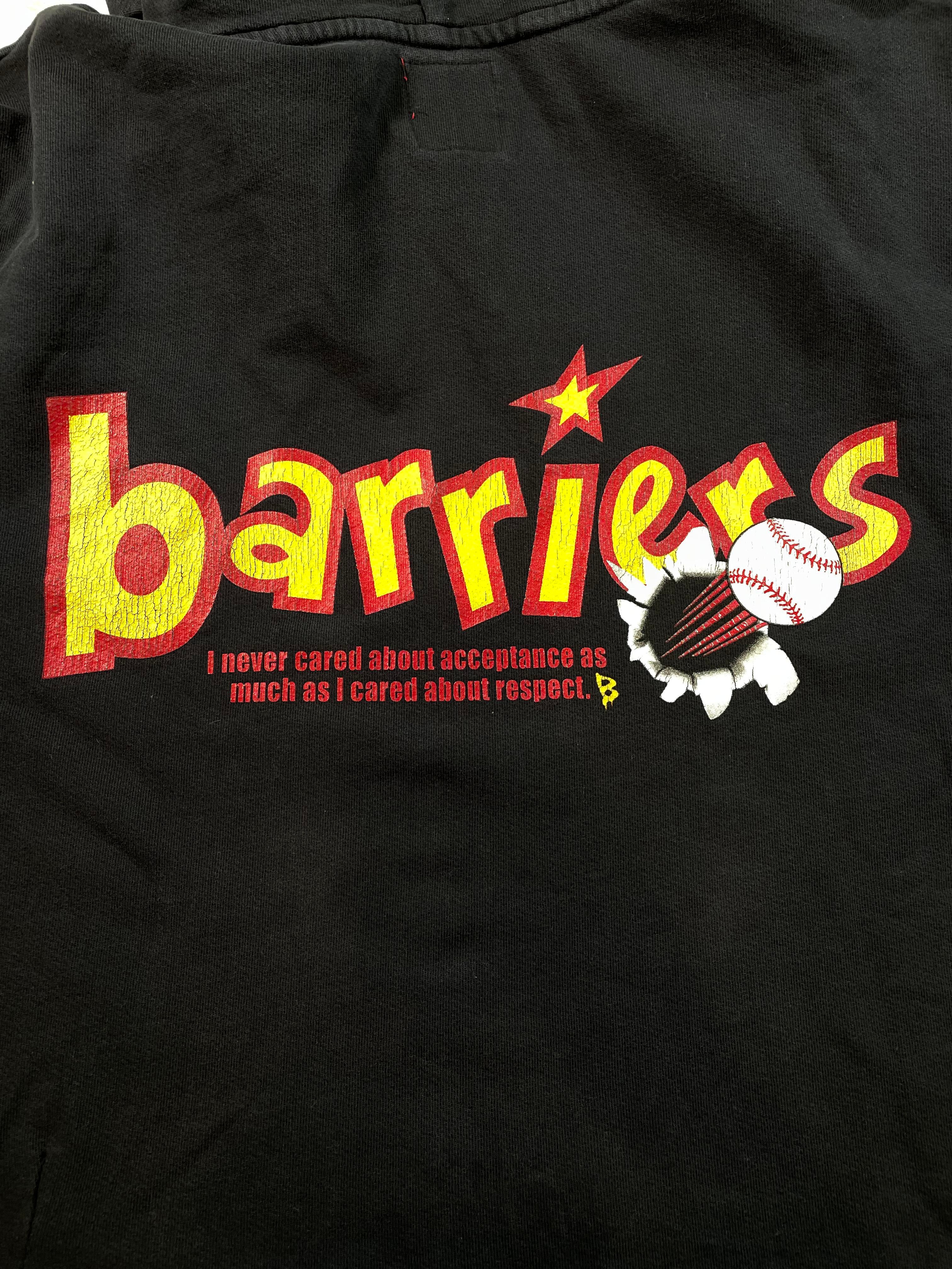 Barriers Jackie Robinson Black Hoodie