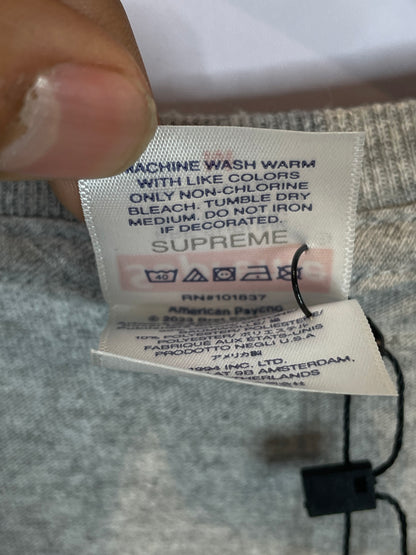 Supreme American Psycho Tee Grey Used Medium