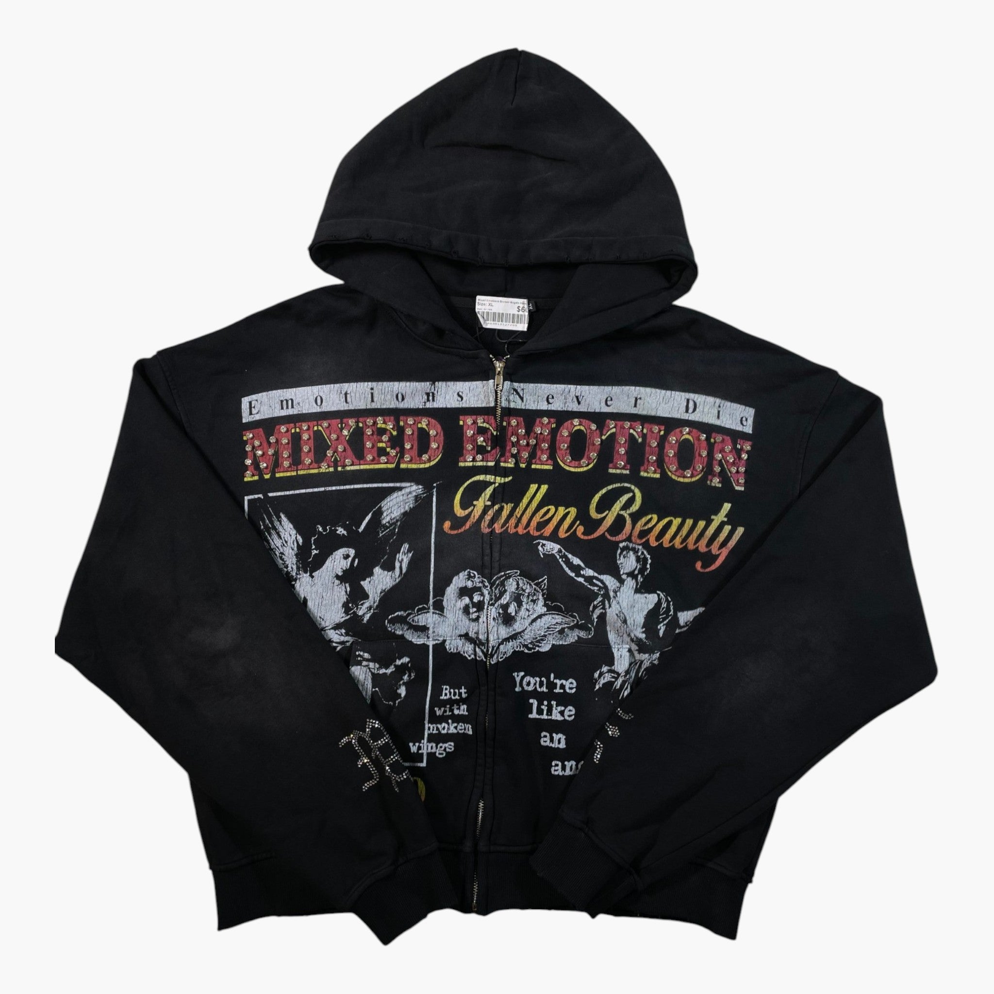 Mixed Emotions Broken Angels Hoodie