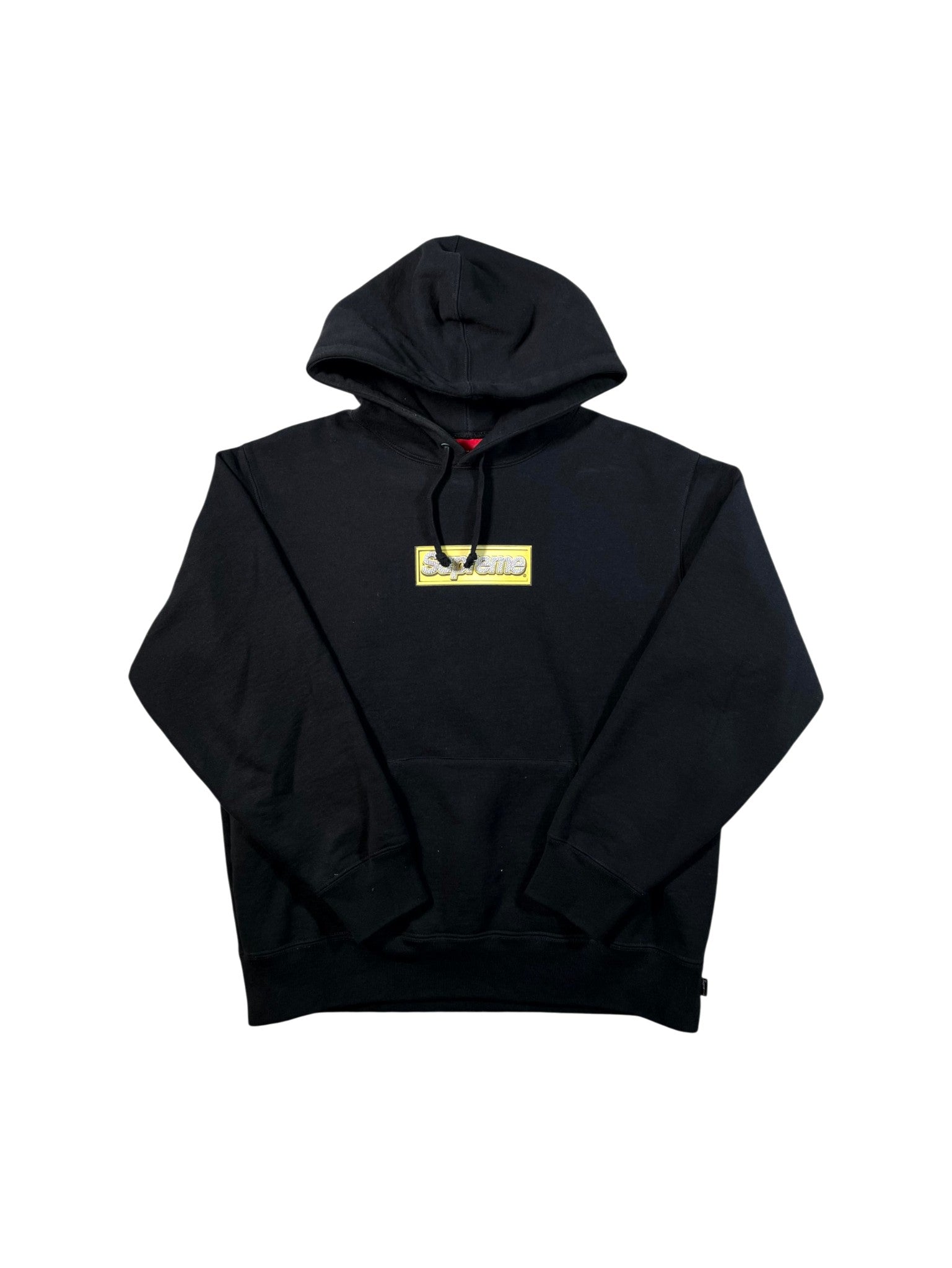 Supreme Bling Box Logo Black Hoodie