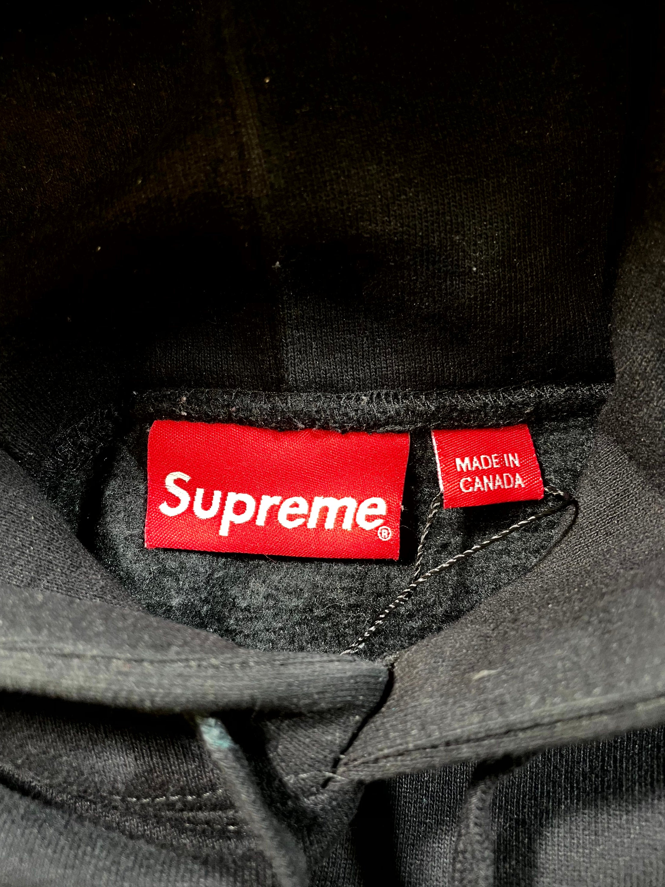 Supreme Bling Box Logo Black Hoodie