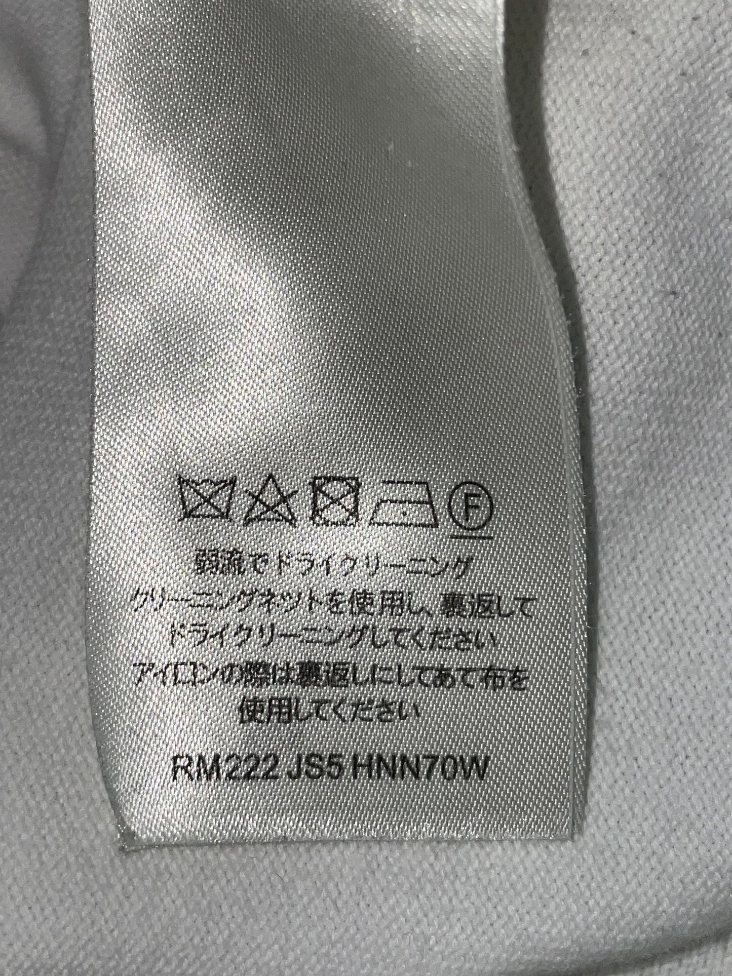 LV Logo Knit White & Red Tee
