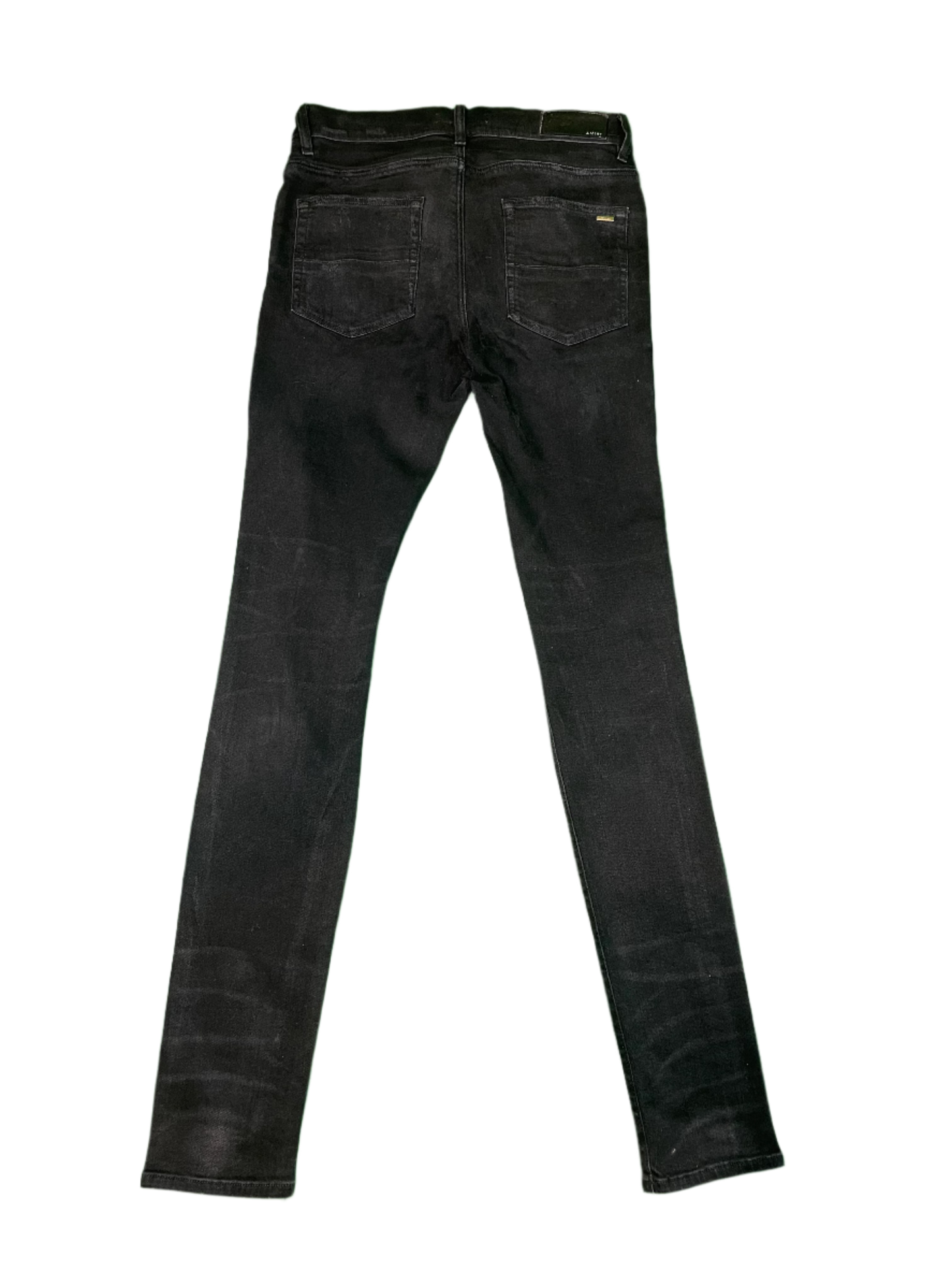 Amiri Thrasher Swan Patch Black Jeans