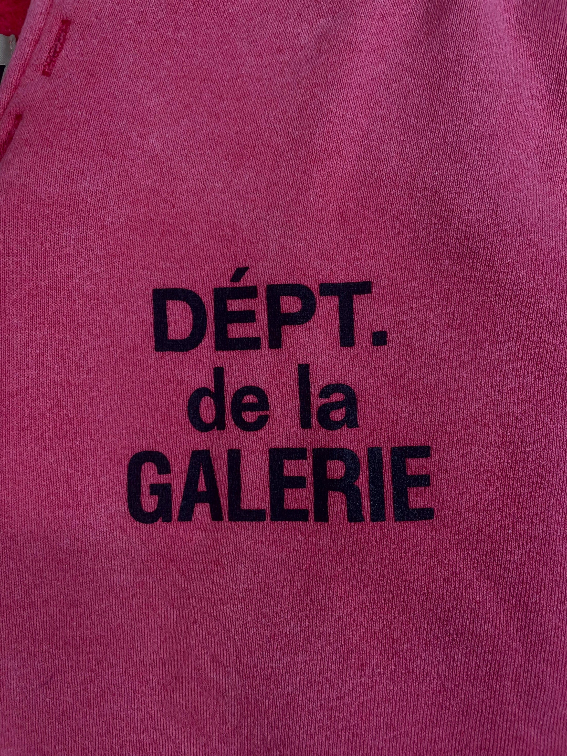 Gallery Dept Sunfaded Red Hoodie