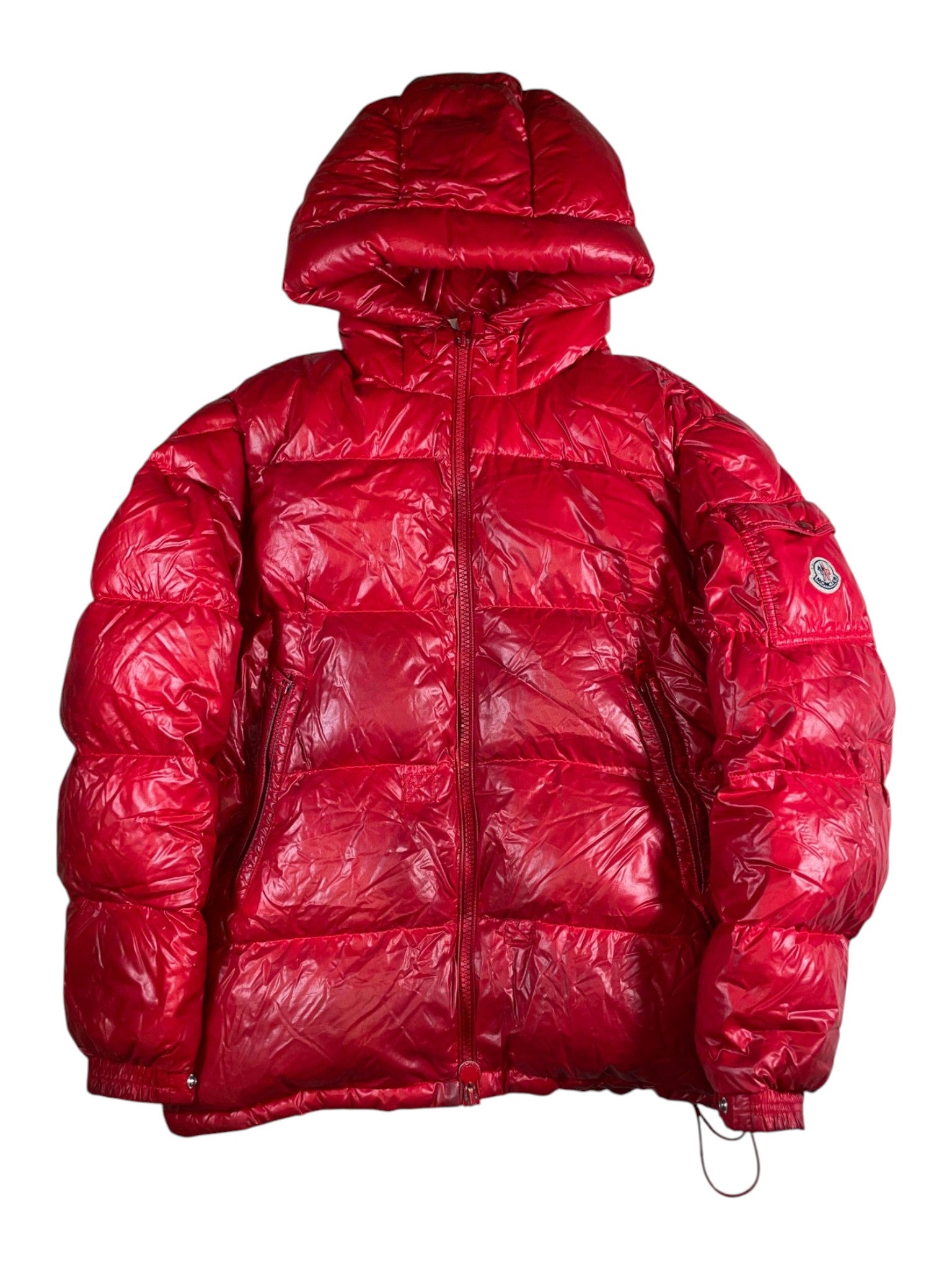 Moncler Maya Red Puffer Jacket