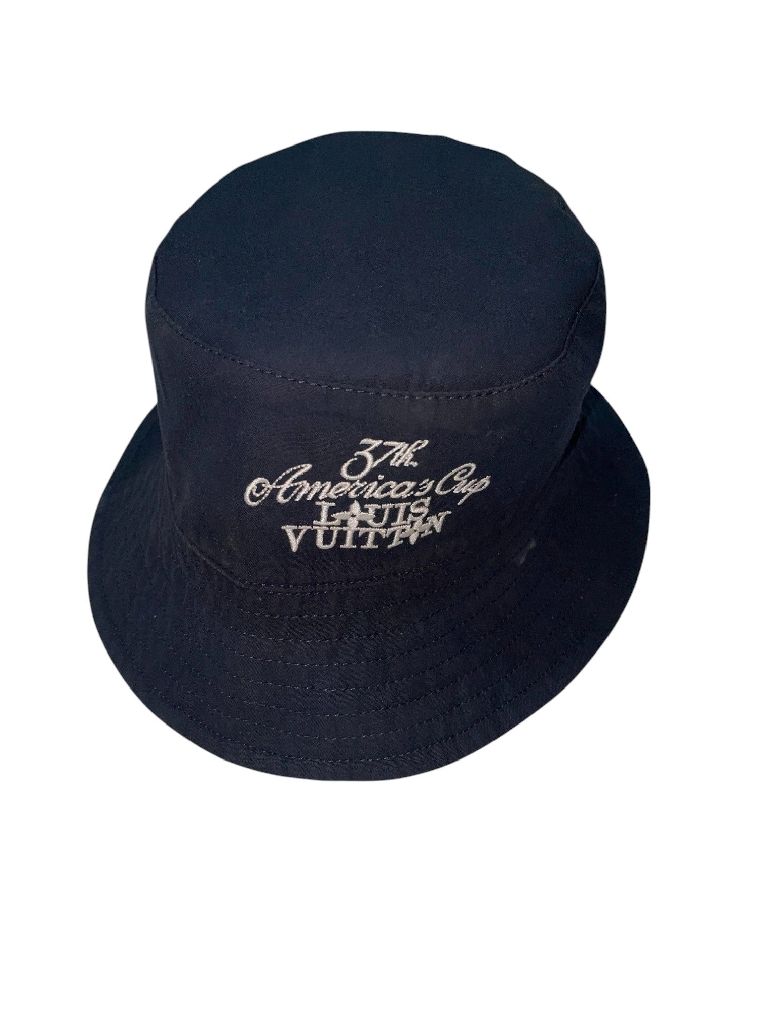 LV Multi Logo Bucket Hat RWB Reversible