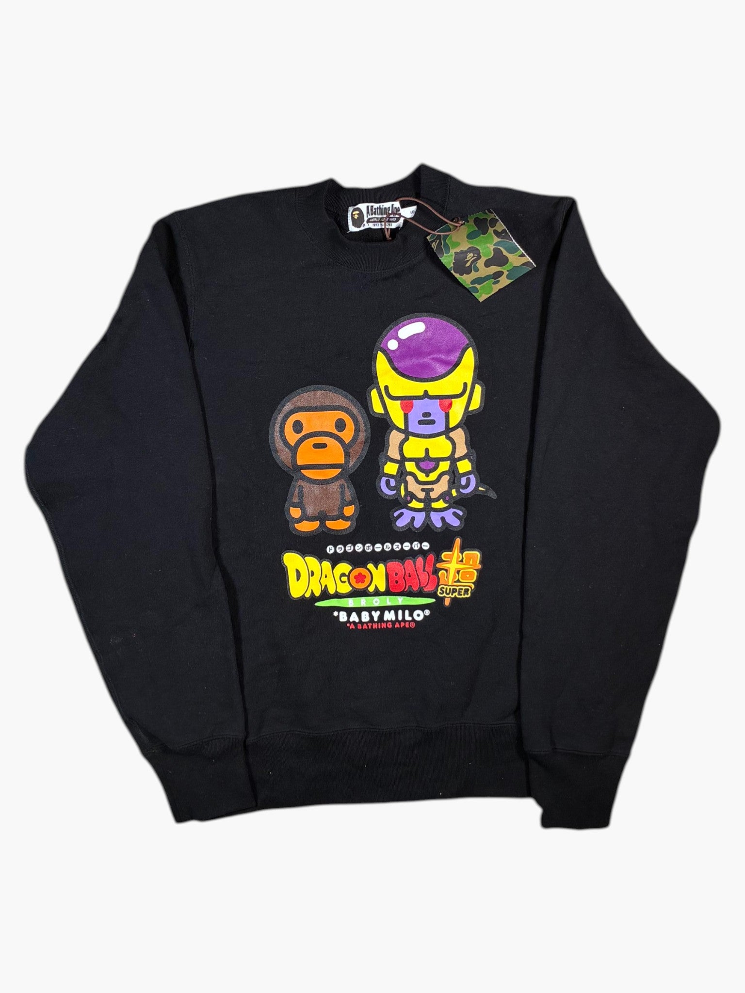 Bape Dragon Ball Z Black Crewneck