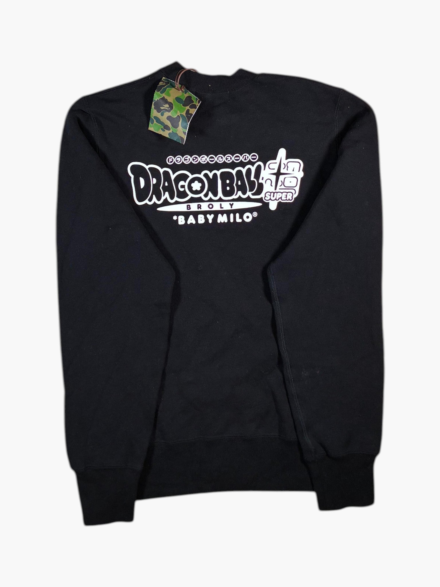 Bape Dragon Ball Z Black Crewneck