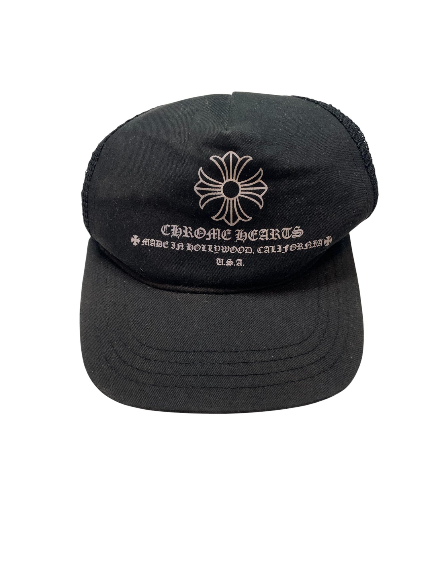 Chrome Hearts Hollywood Cross Black Cap