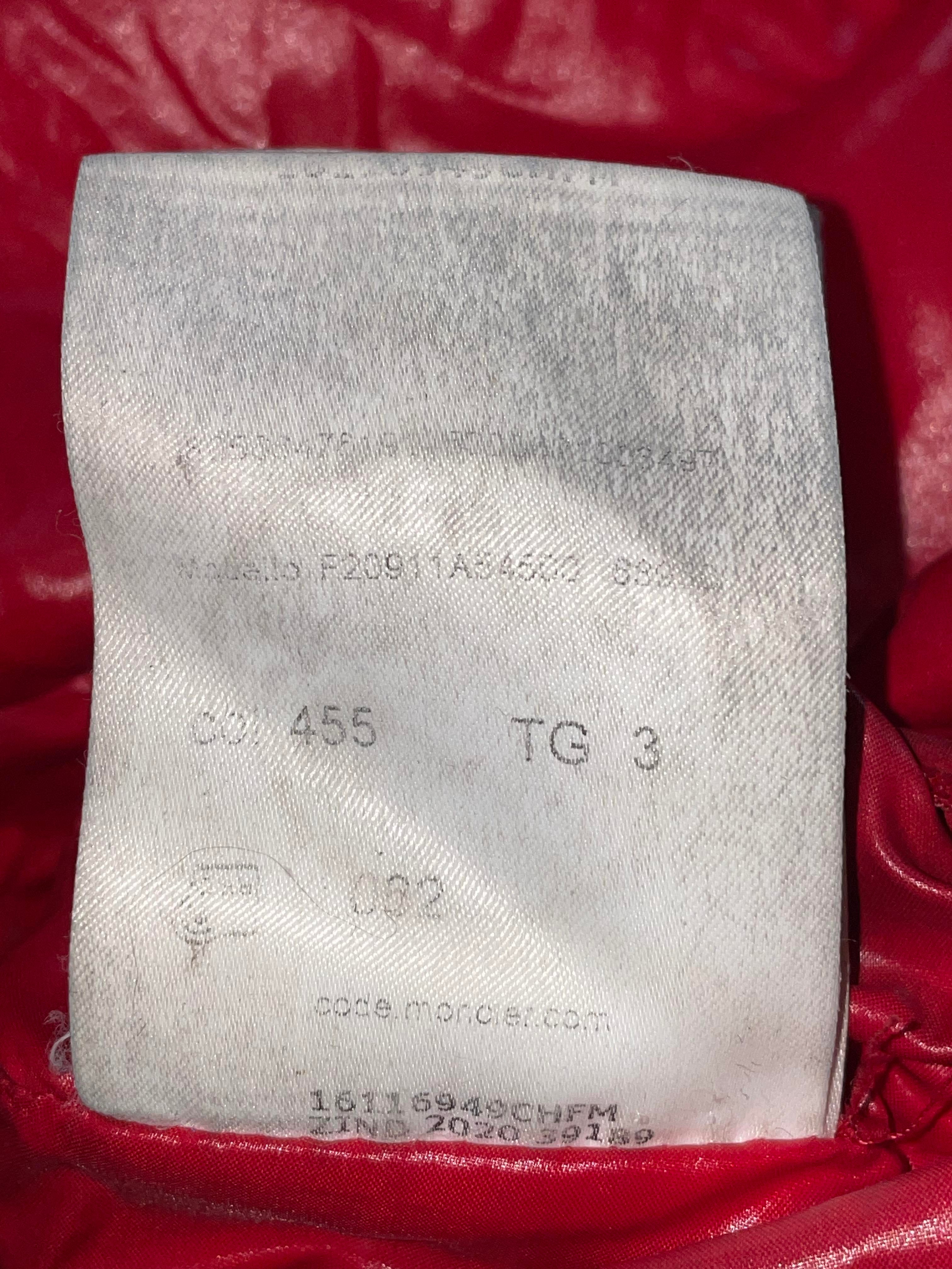 Moncler Maya Red Puffer Jacket