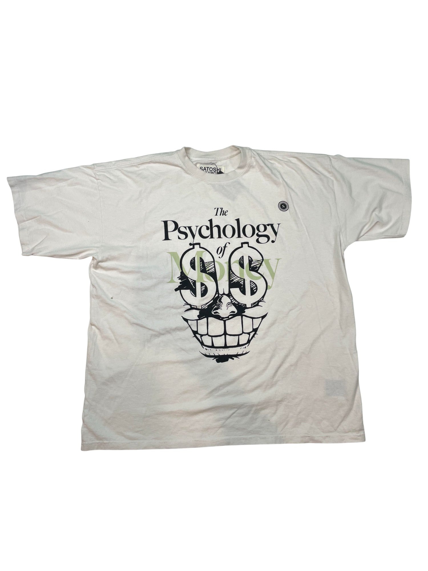 Satoshi Nakamoto Psychology T-Shirt White