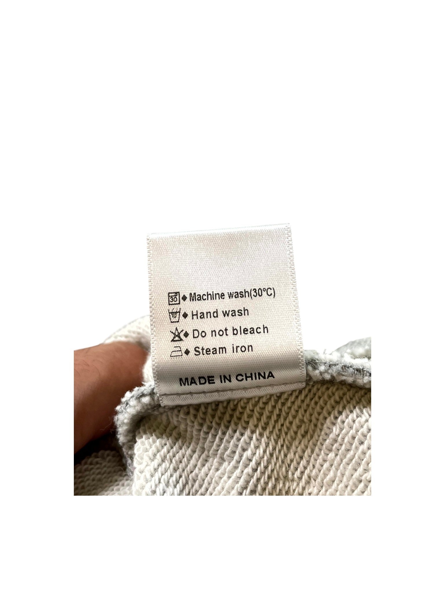 Dior Embroidered Logo Grey & White Hoodie