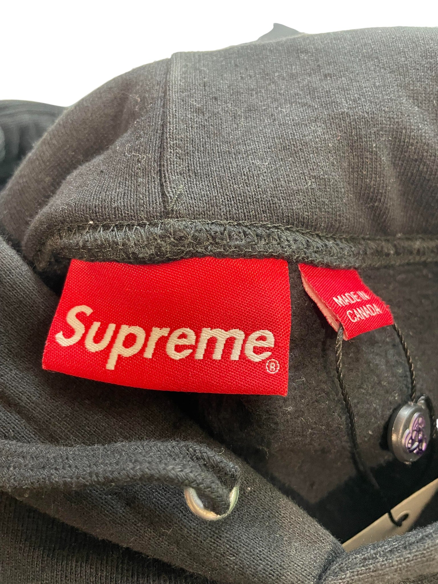 Supreme 'Vampire Boy' Black Hoodie