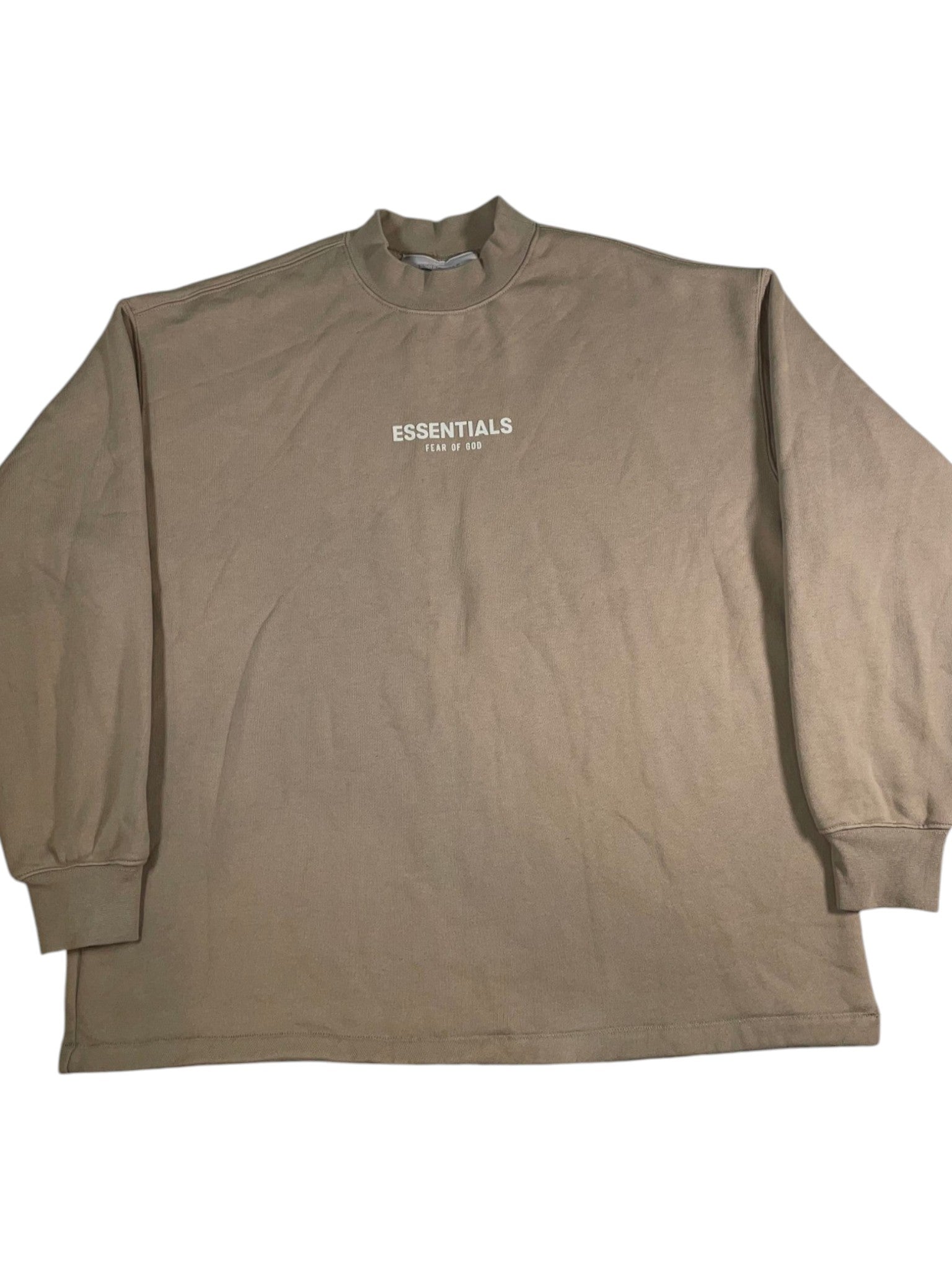 Essentials Relaxed Tan Crewneck