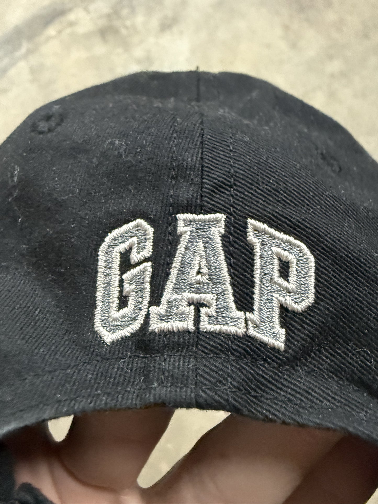 YZY Gap Cap Black Grey Flame OS Used