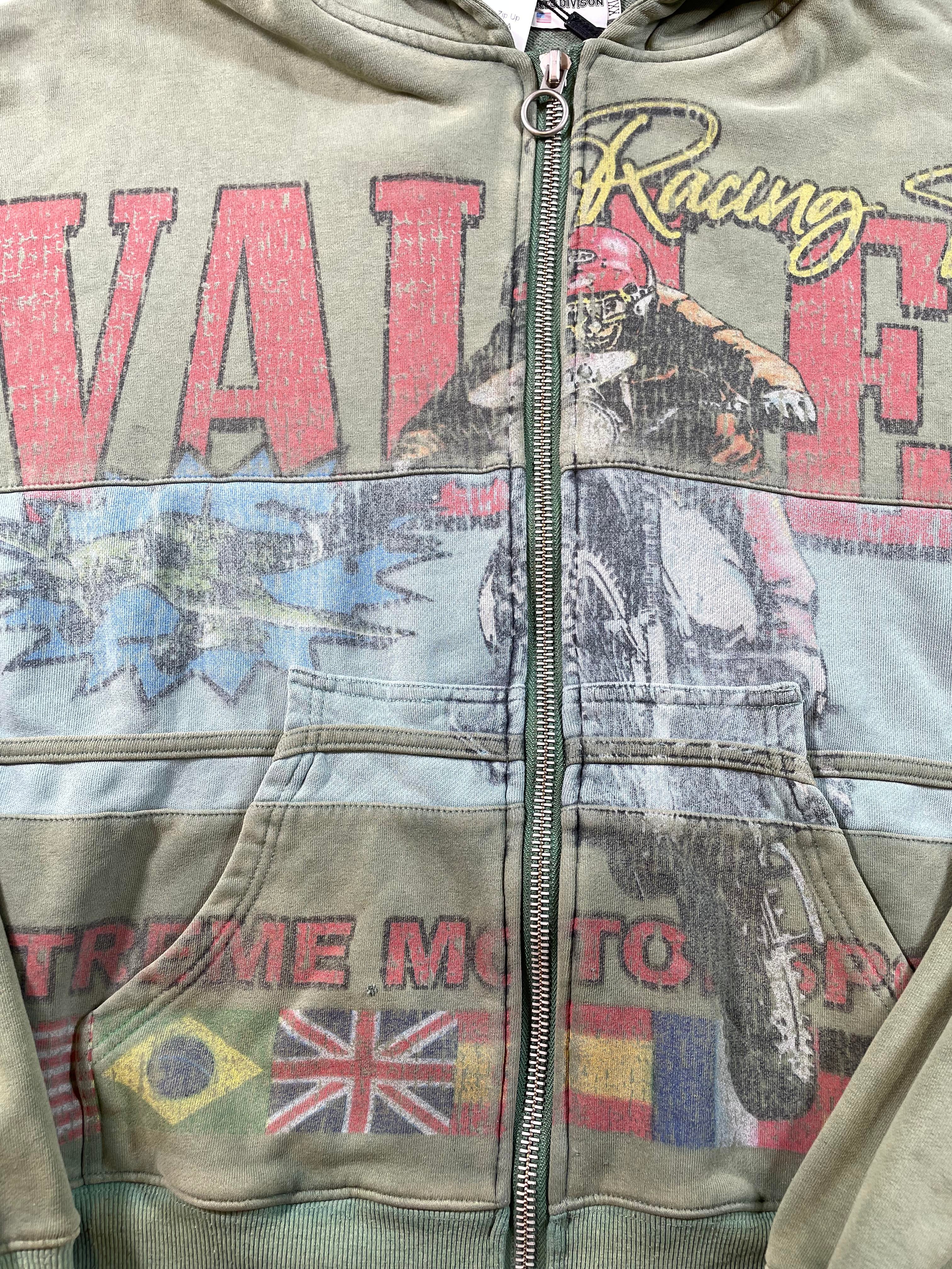 Vale Racing Team Olive Zip Up