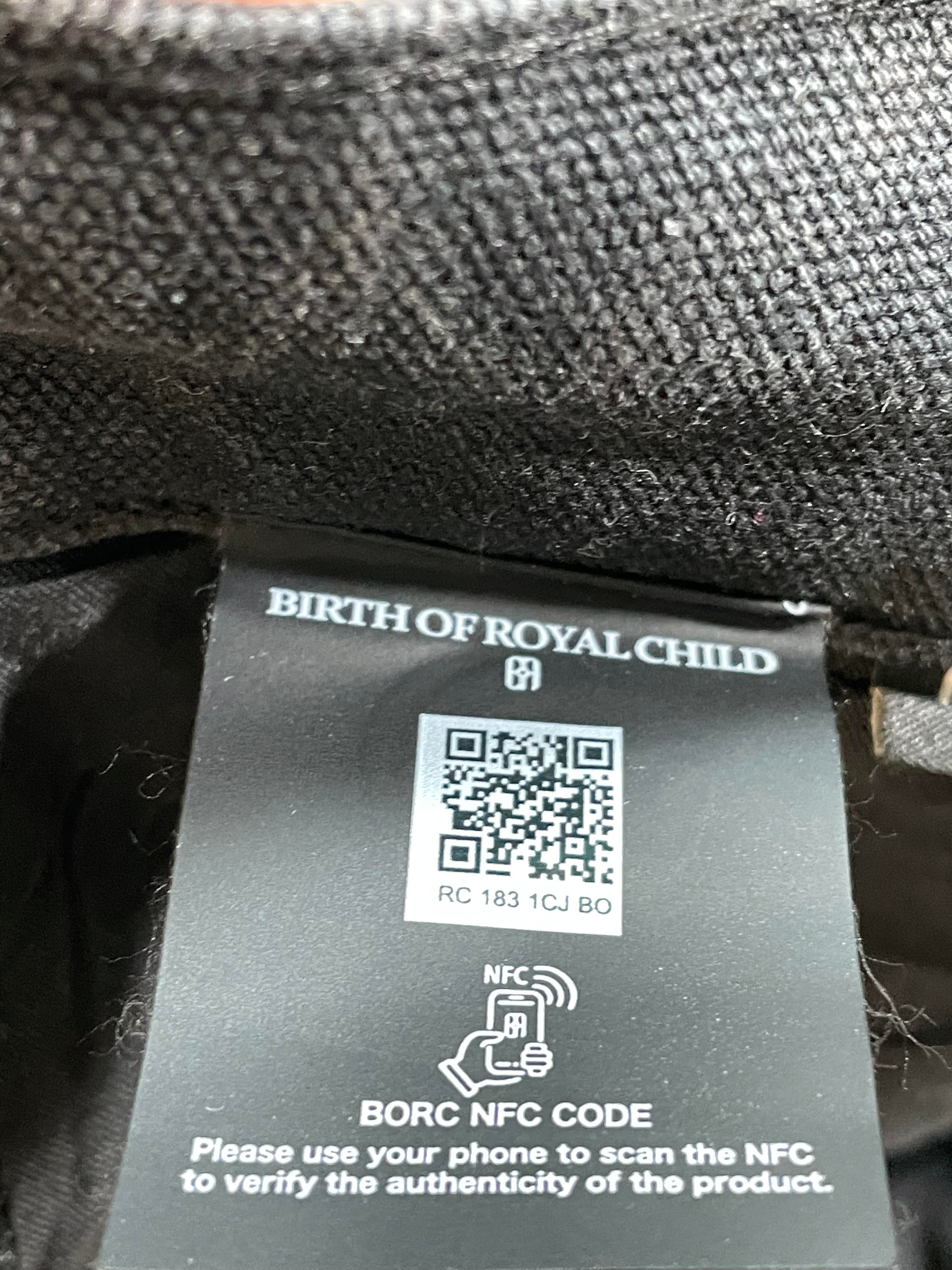 Birth Of A Royal Child Diamond Boro Black Shorts