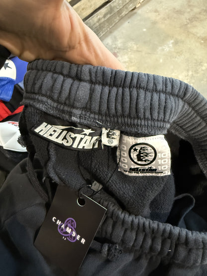Hellstar Warm Up Shorts Faded Black Used XXL