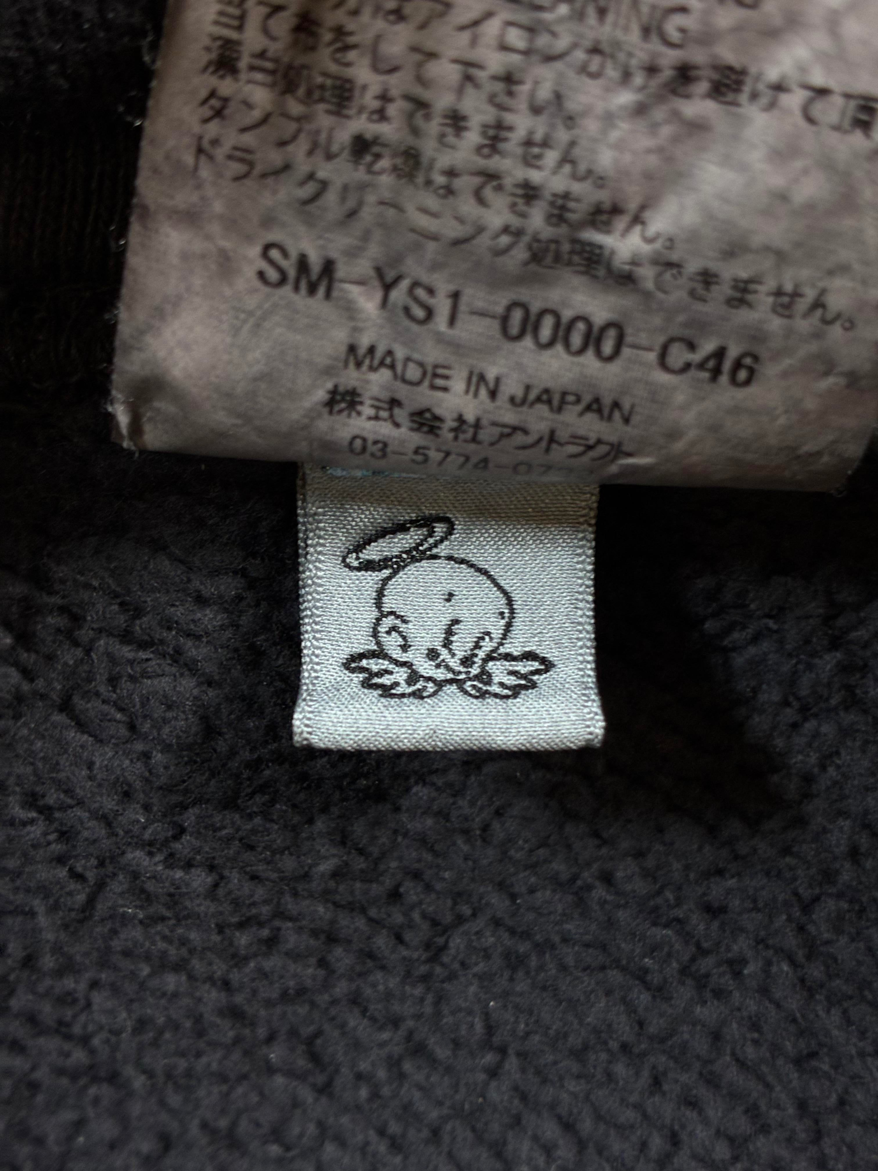 Saint Michael 'Saint Tears' Black Washed Hoodie