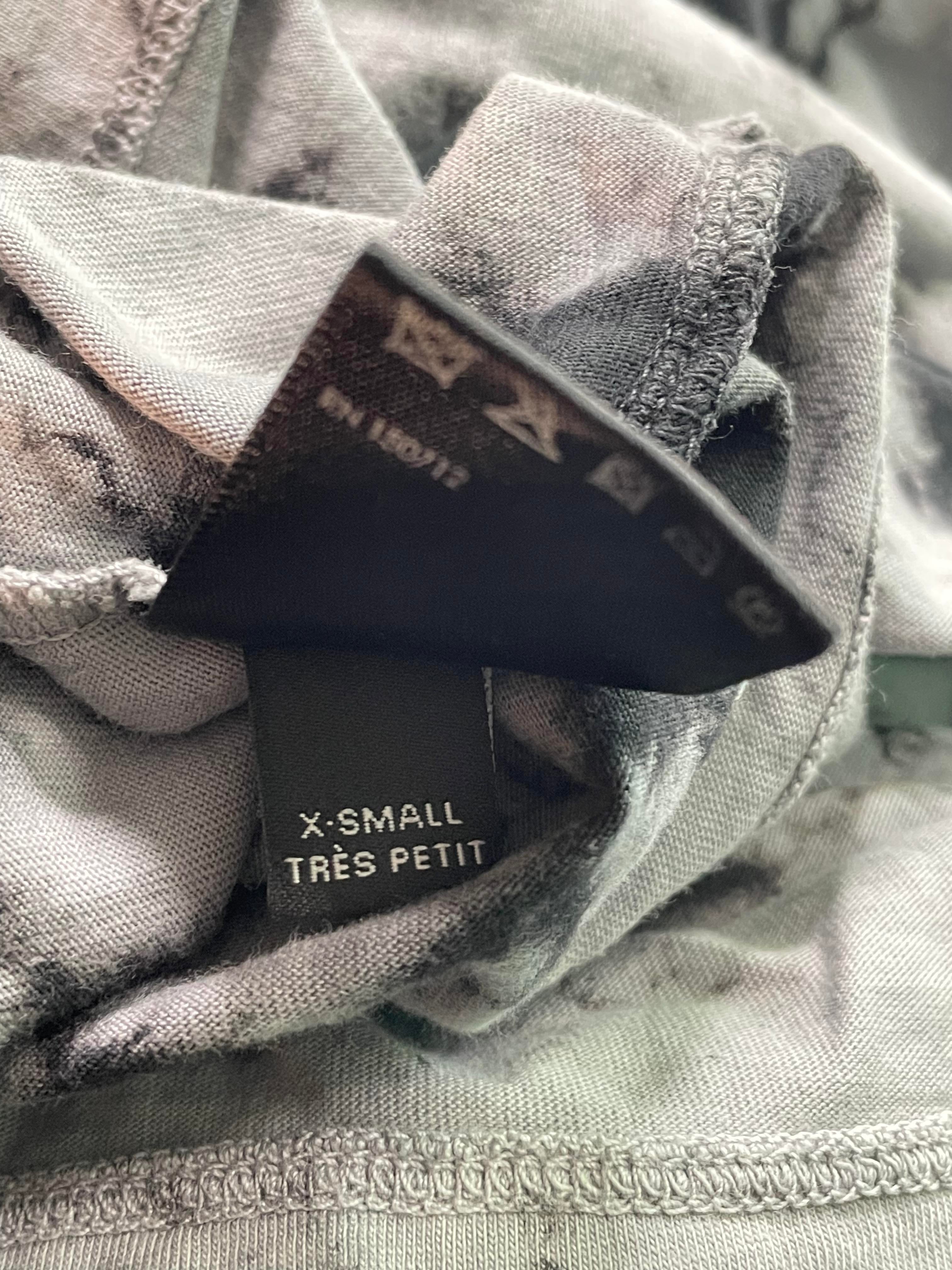 Amiri 'Crystal Ball' Grey Tee