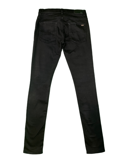 Amiri Stack Denim Black Jeans